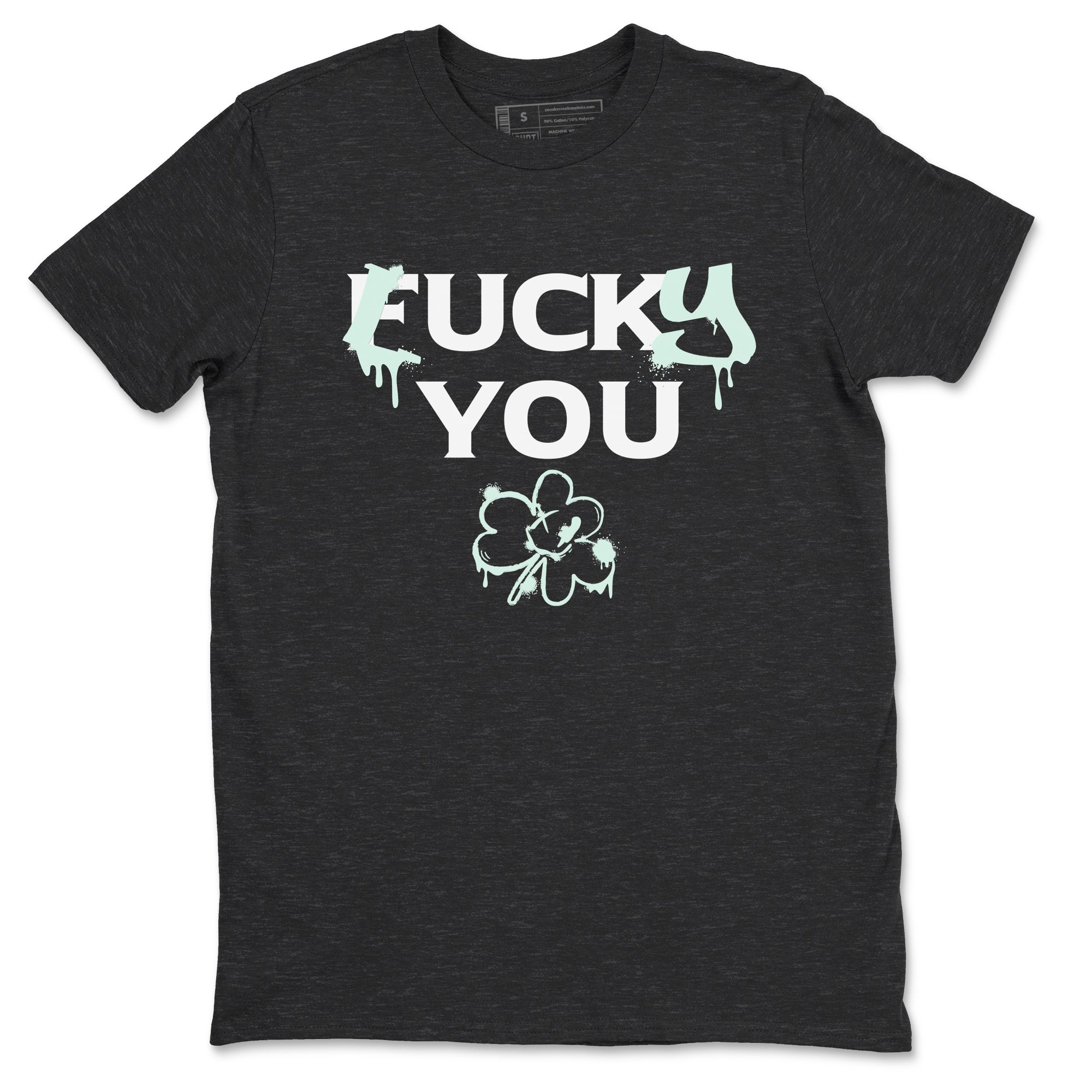 Lucky You snkmatch Tees - Air Jordan 3 Green Glow