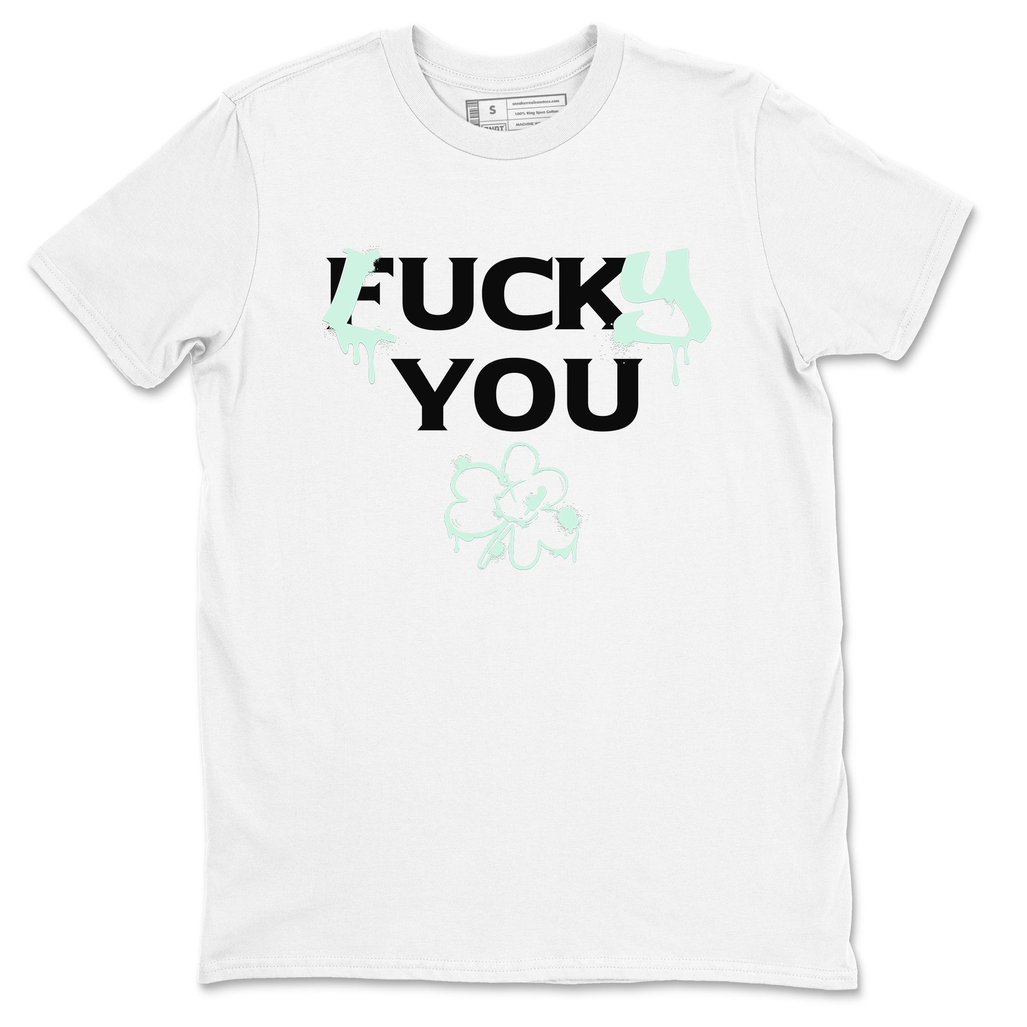 Lucky You snkmatch Tees - Air Jordan 3 Green Glow