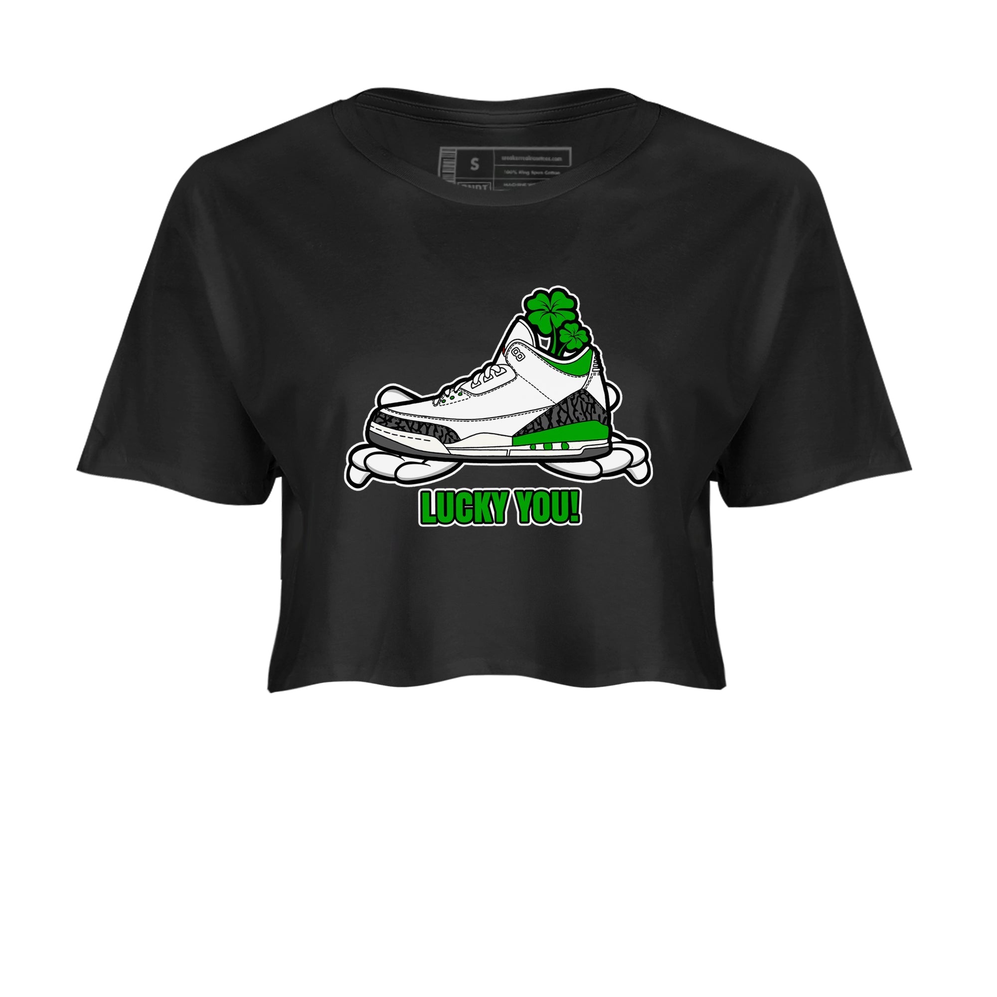Lucky You snkmatch Women's Top - Air Jordan 3 Lucky Green