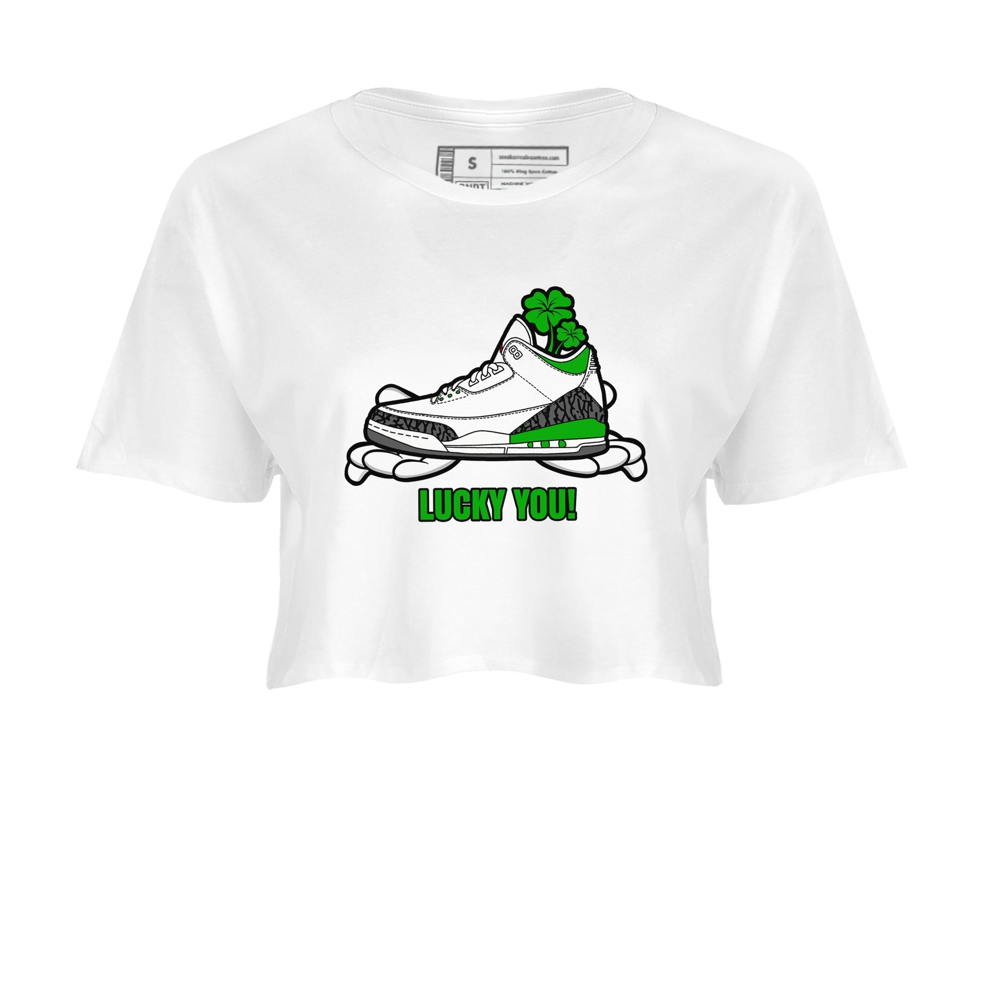 Lucky You snkmatch Women's Top - Air Jordan 3 Lucky Green
