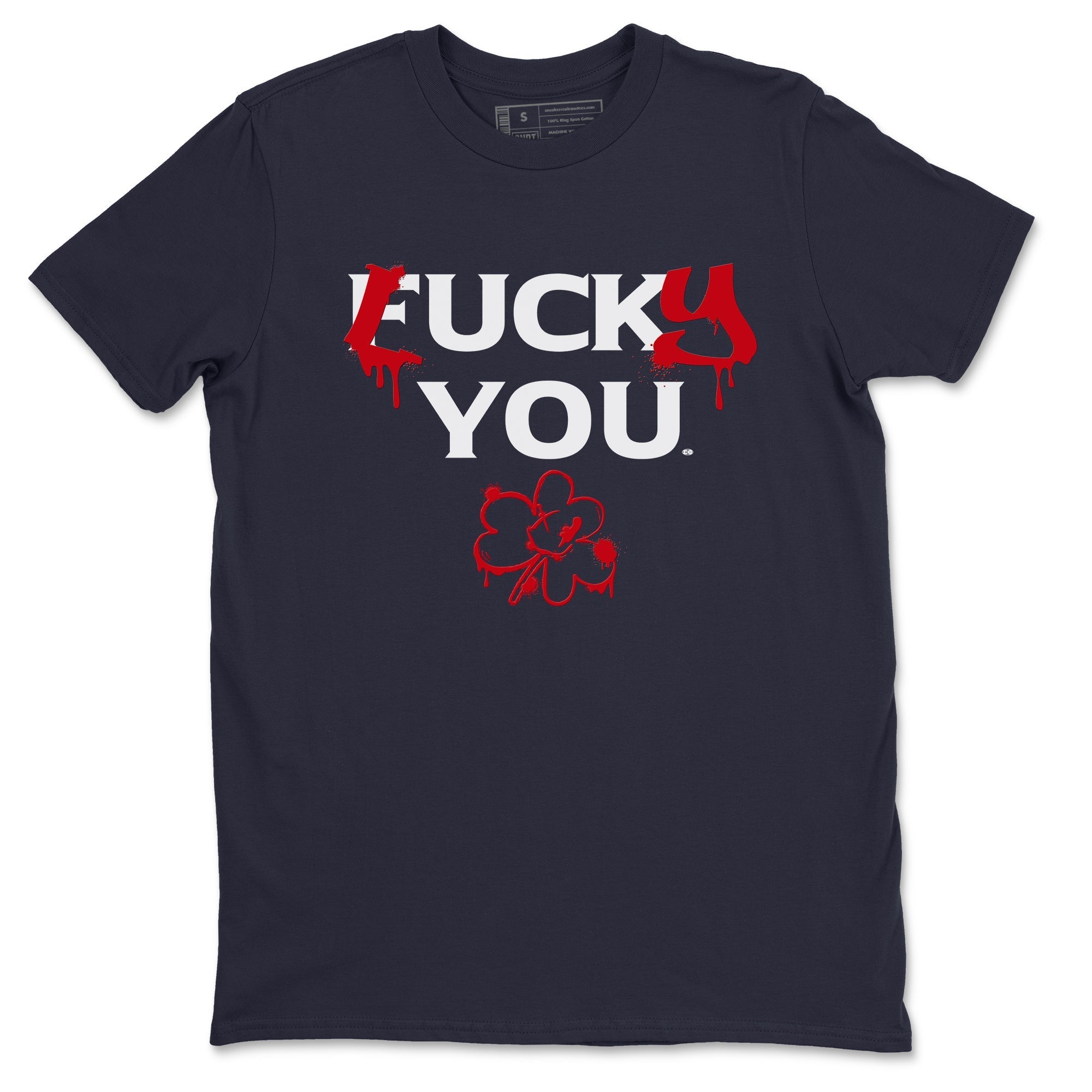 Lucky You snkmatch Tees - Air Jordan 6 White And Midnight Navy