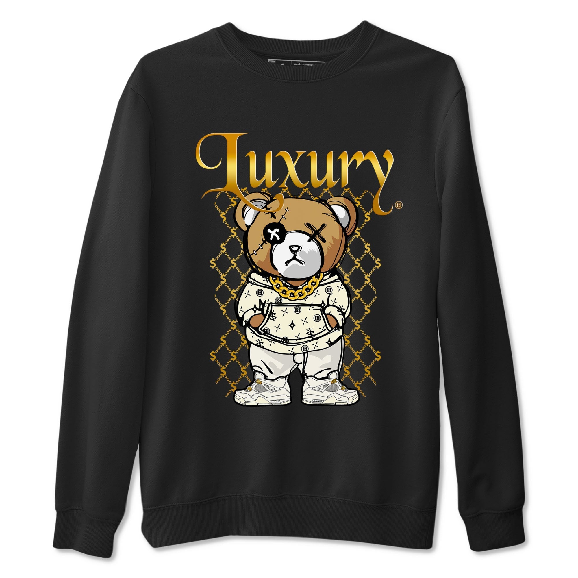 Luxury Bear snkmatch Tees - Air Jordan 4 Sail 2024