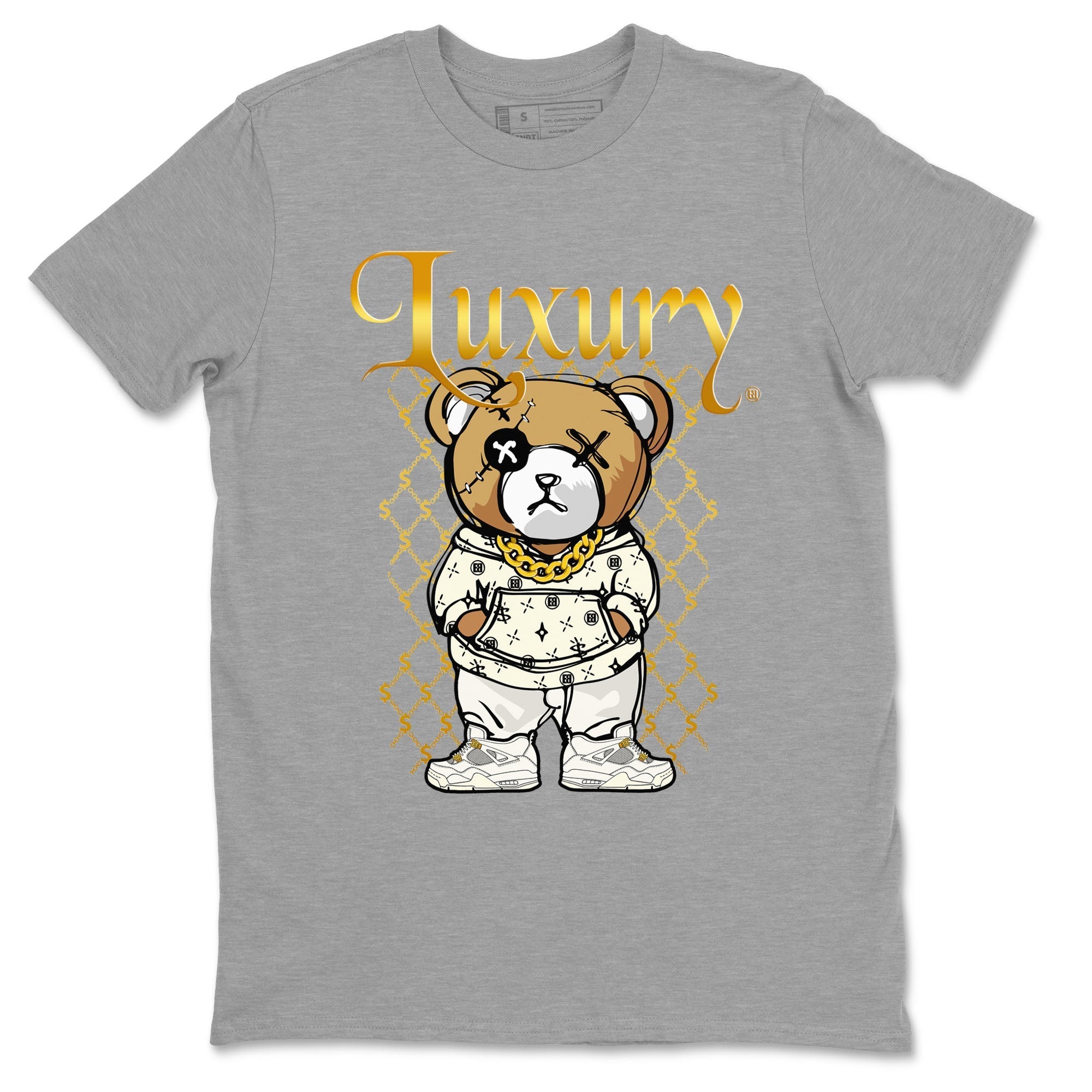 Luxury Bear snkmatch Tees - Air Jordan 4 Sail 2024