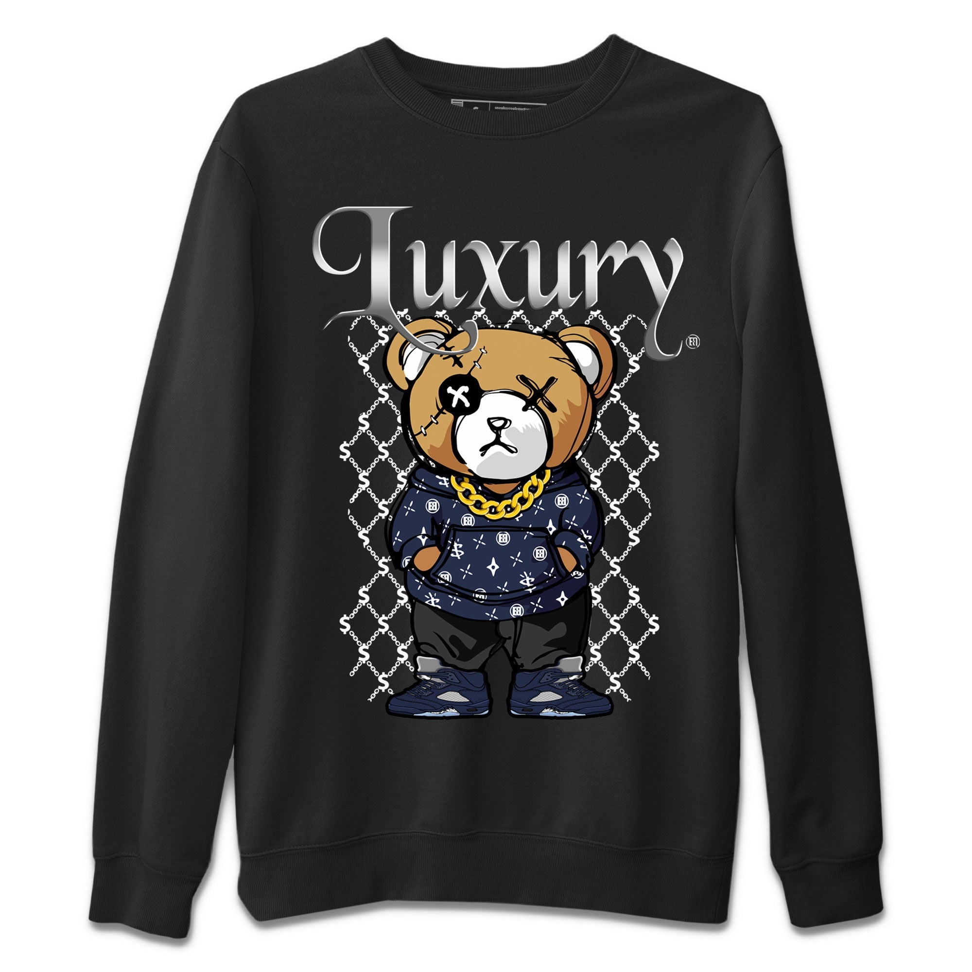 Luxury Bear snkmatch Tee - Air Jordan 5 Georgetown