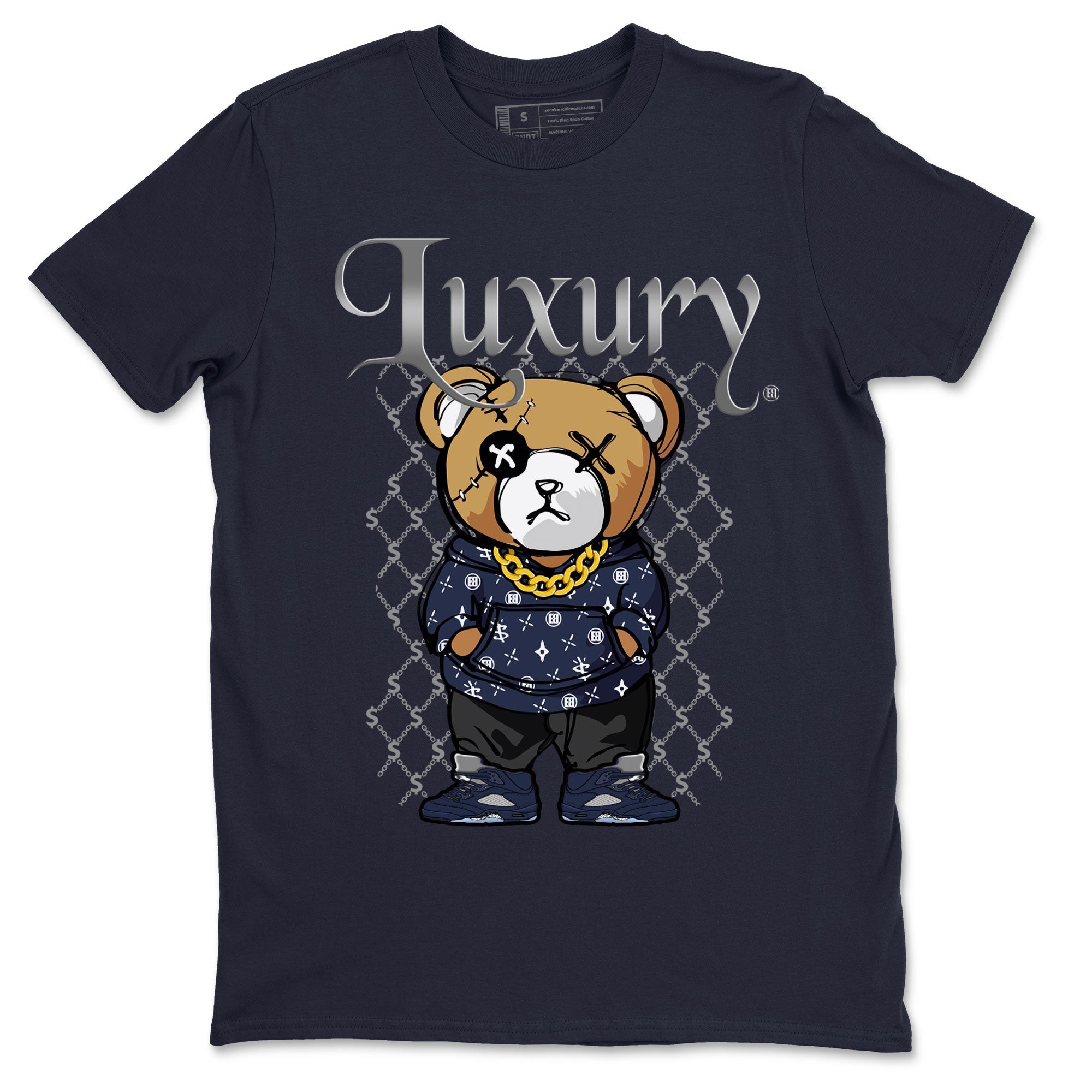 Luxury Bear snkmatch Tee - Air Jordan 5 Georgetown