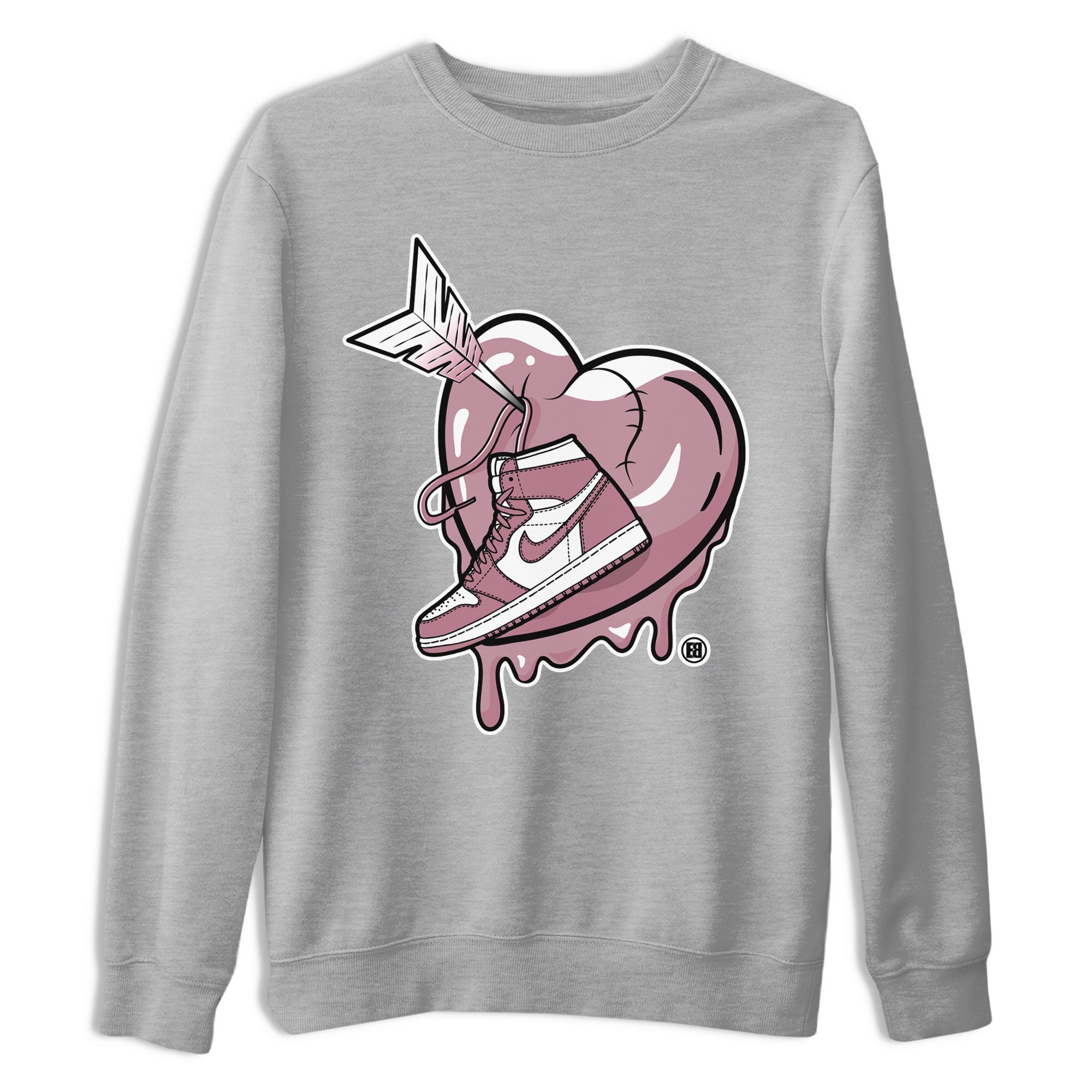 Mad In Love snkmatch Tee - Air Jordan 1 Mauve