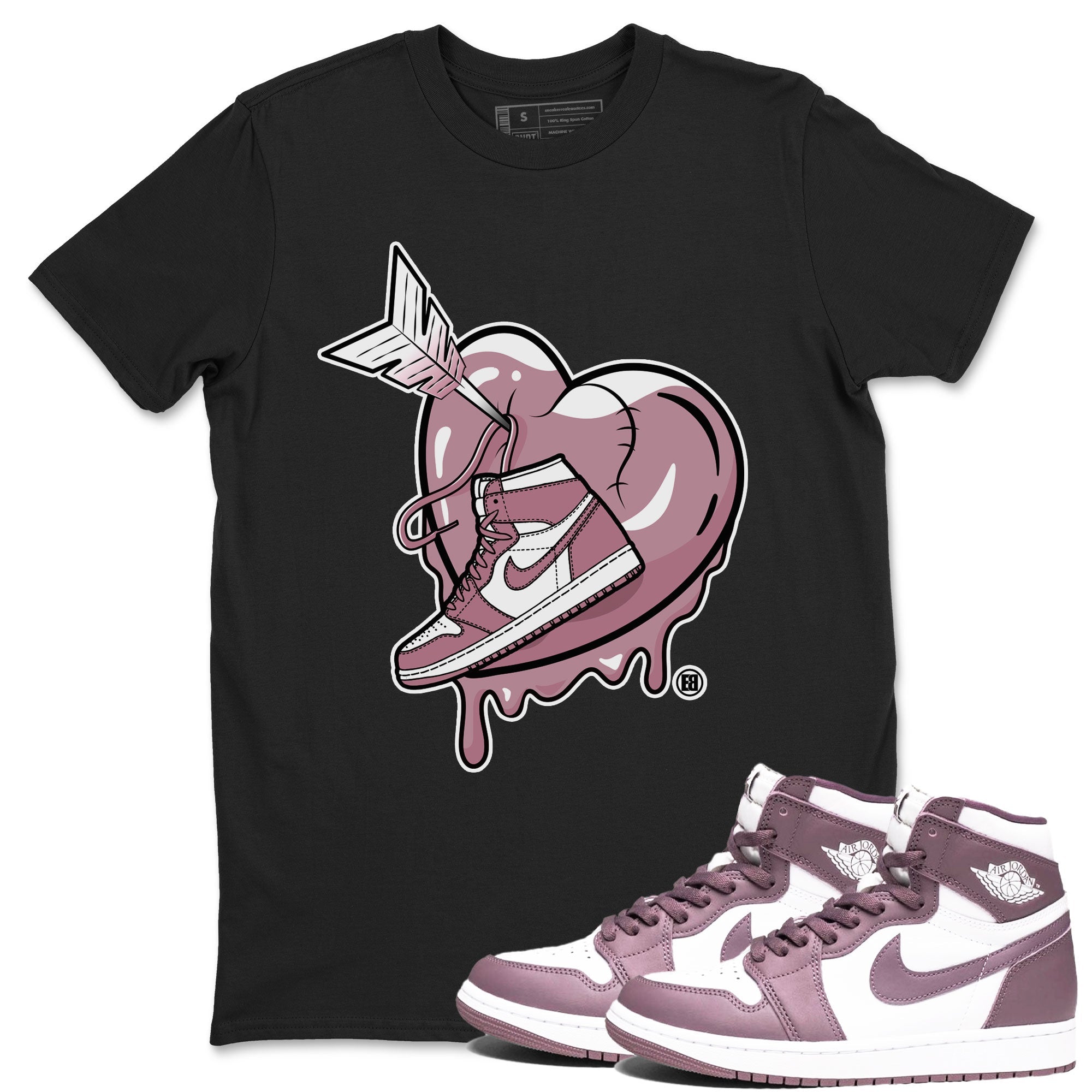 Mad In Love snkmatch Tee - Air Jordan 1 Mauve