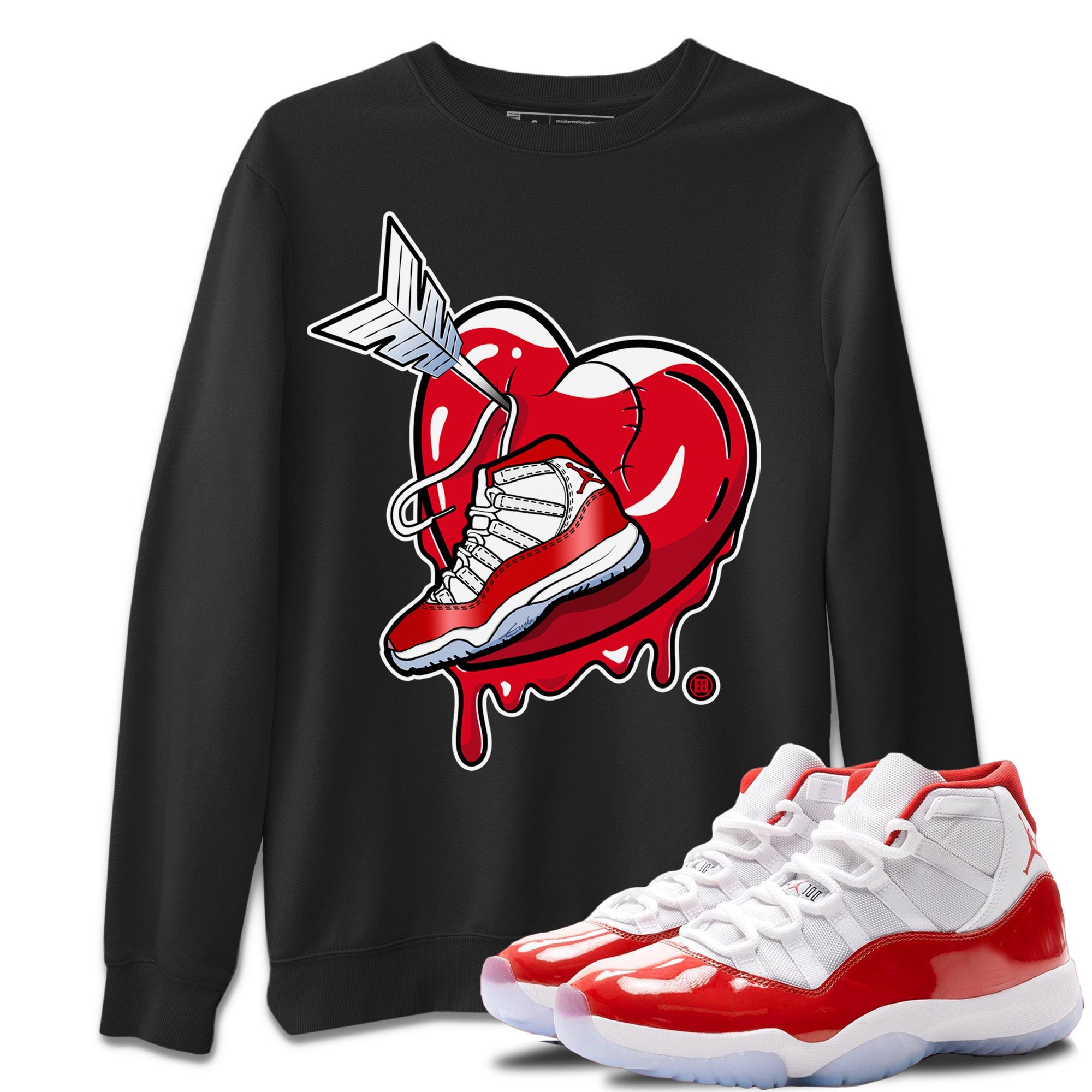 Mad In Love Unisex Tops - Air Jordan 11 Cherry