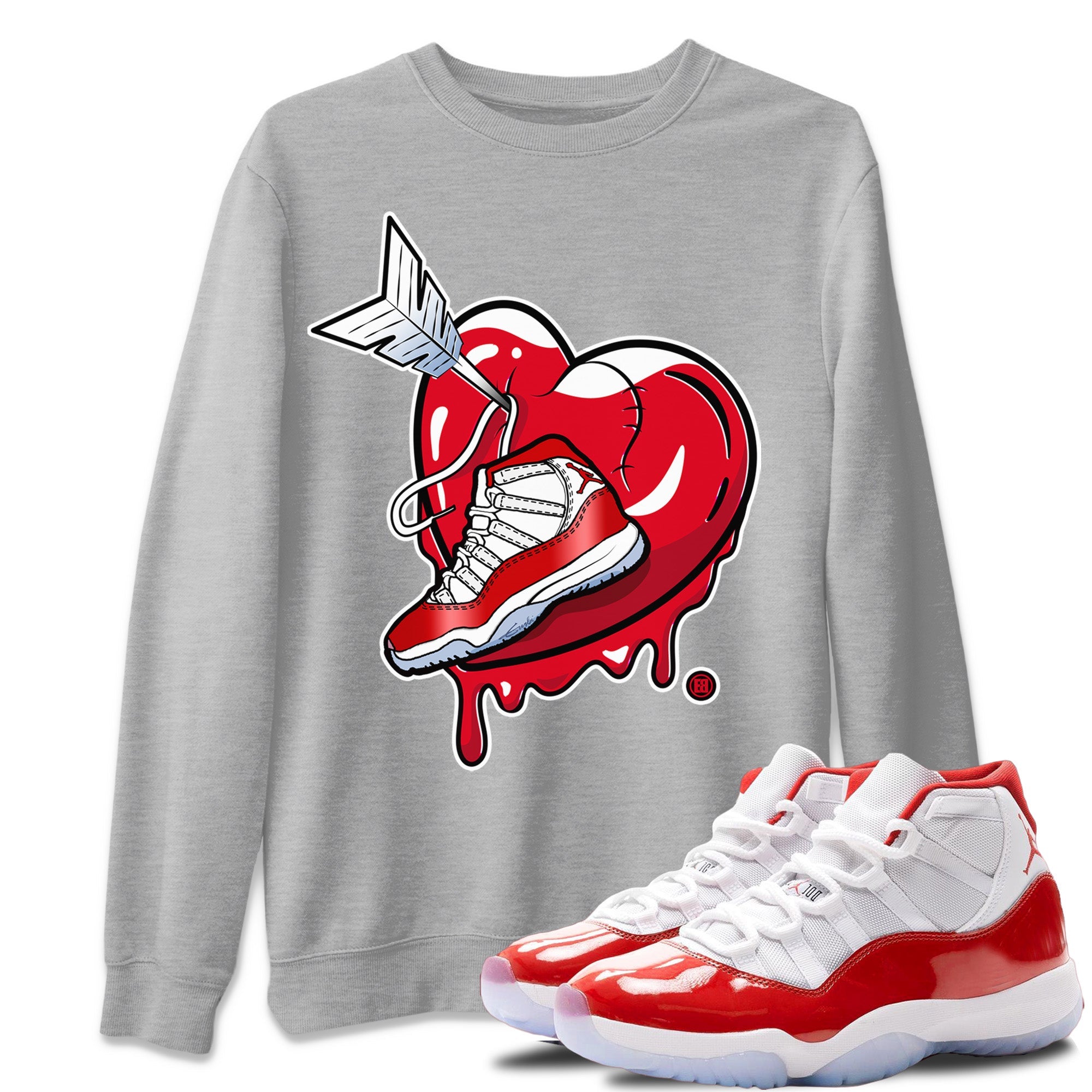Mad In Love Unisex Tops - Air Jordan 11 Cherry
