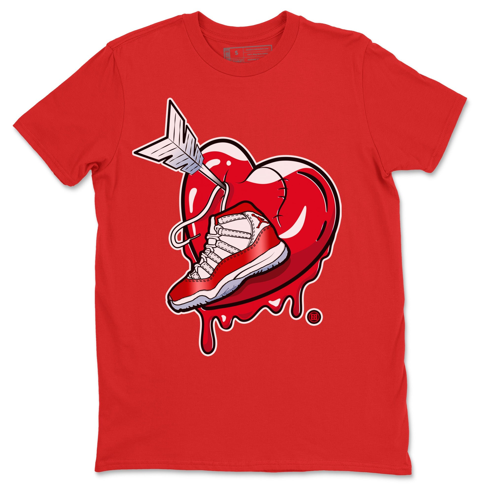 Mad In Love Unisex Tops - Air Jordan 11 Cherry