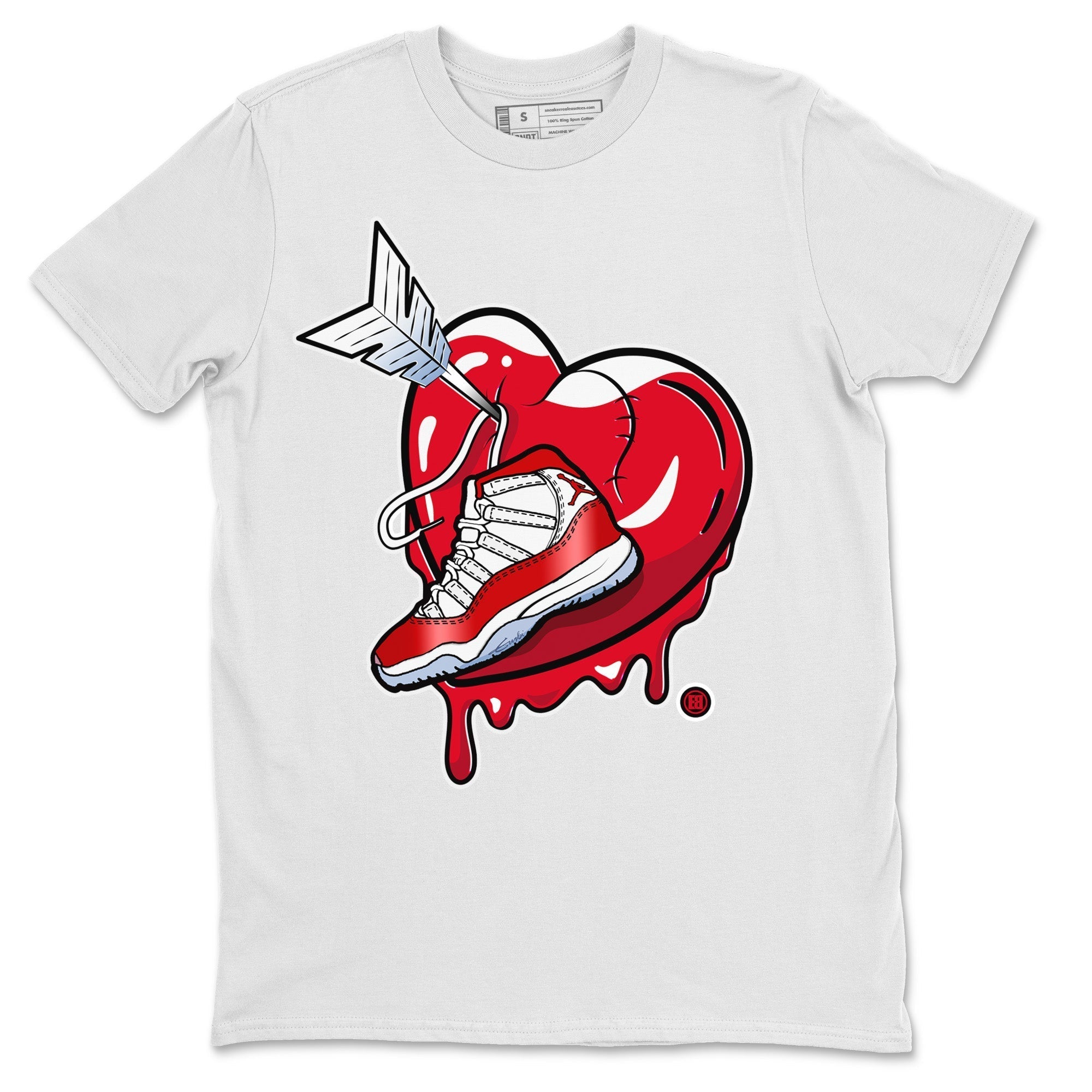 Mad In Love Unisex Tops - Air Jordan 11 Cherry