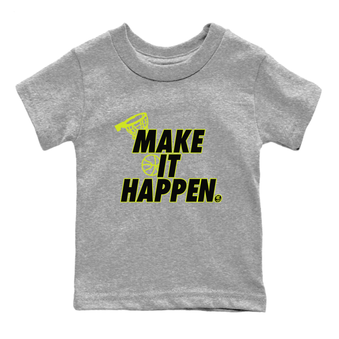 Make It Happen snkmatch Tees Kids - Air Foamposite One Black Volt