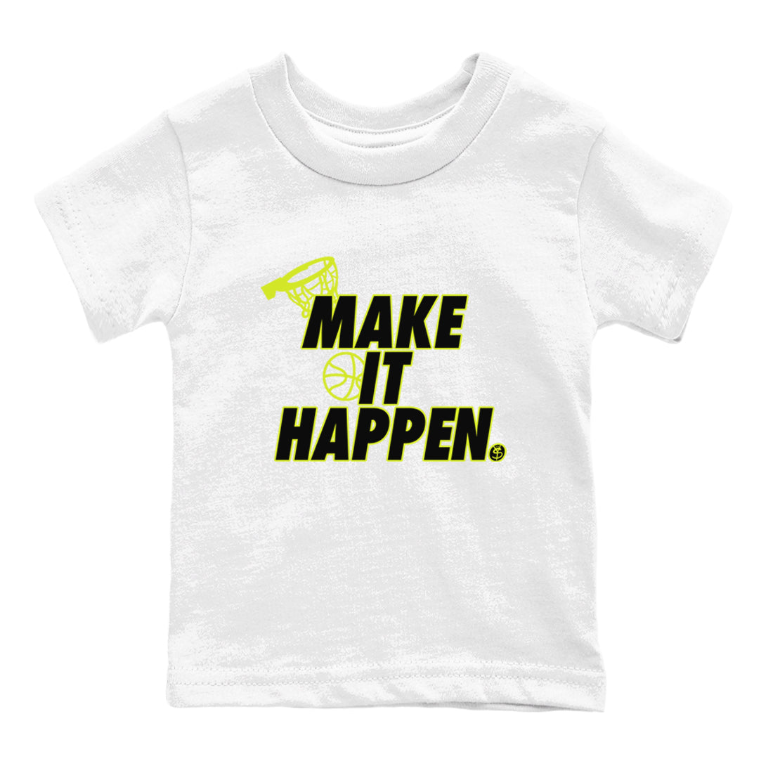 Make It Happen snkmatch Tees Kids - Air Foamposite One Black Volt