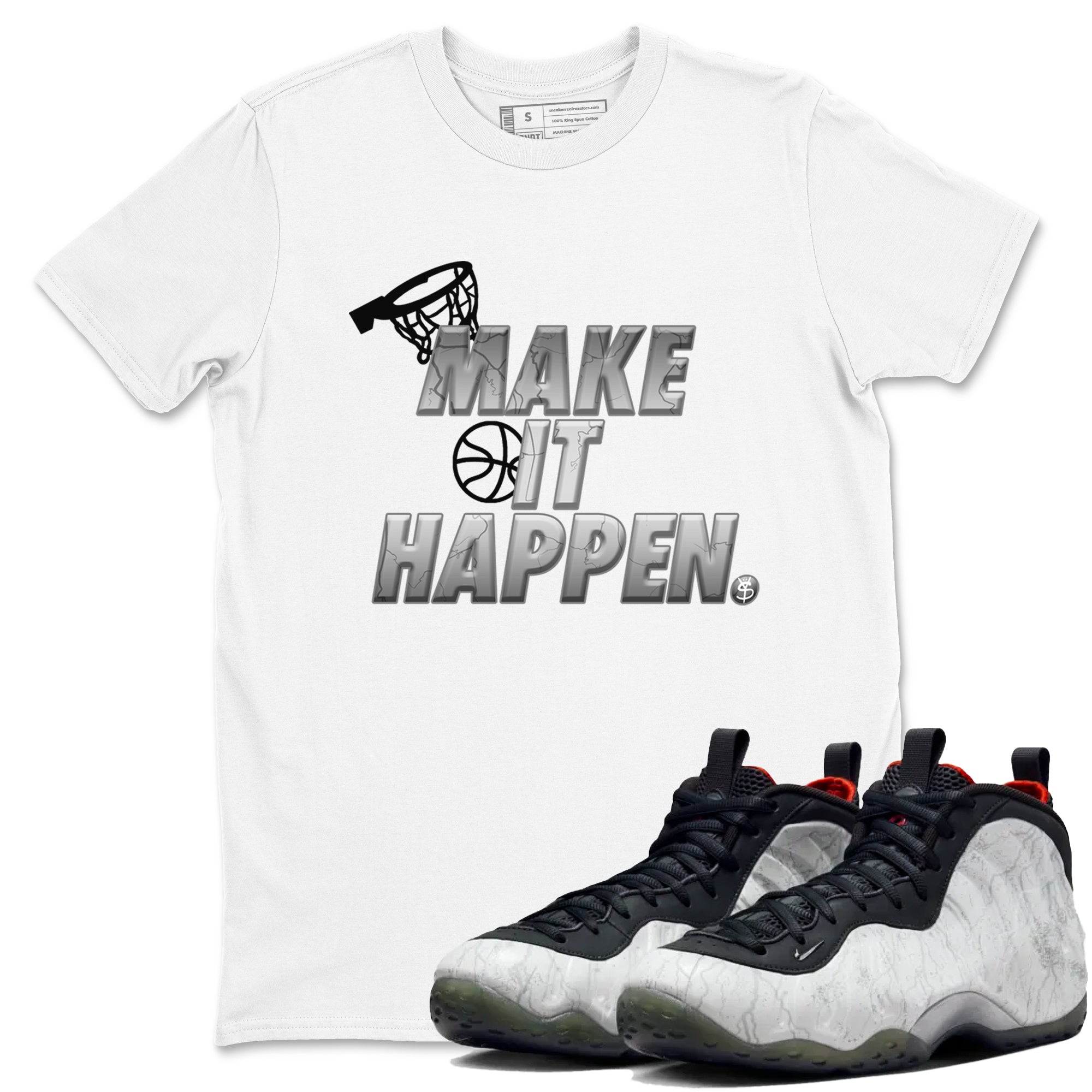 Make It Happen snkmatch Tees - Air Foamposite One Jin