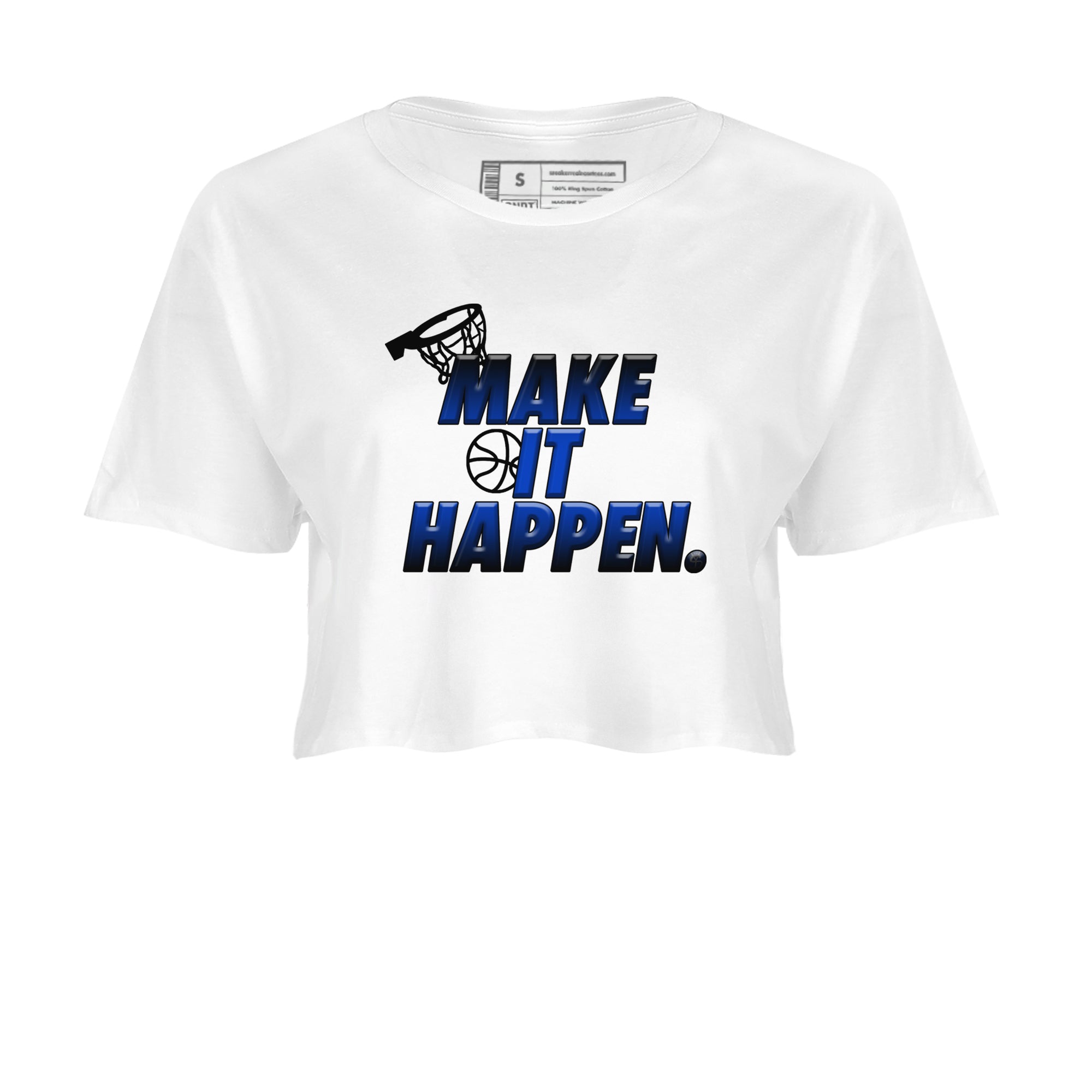 Make It Happen snkmatch Women's Top - Air Foamposite One Royal