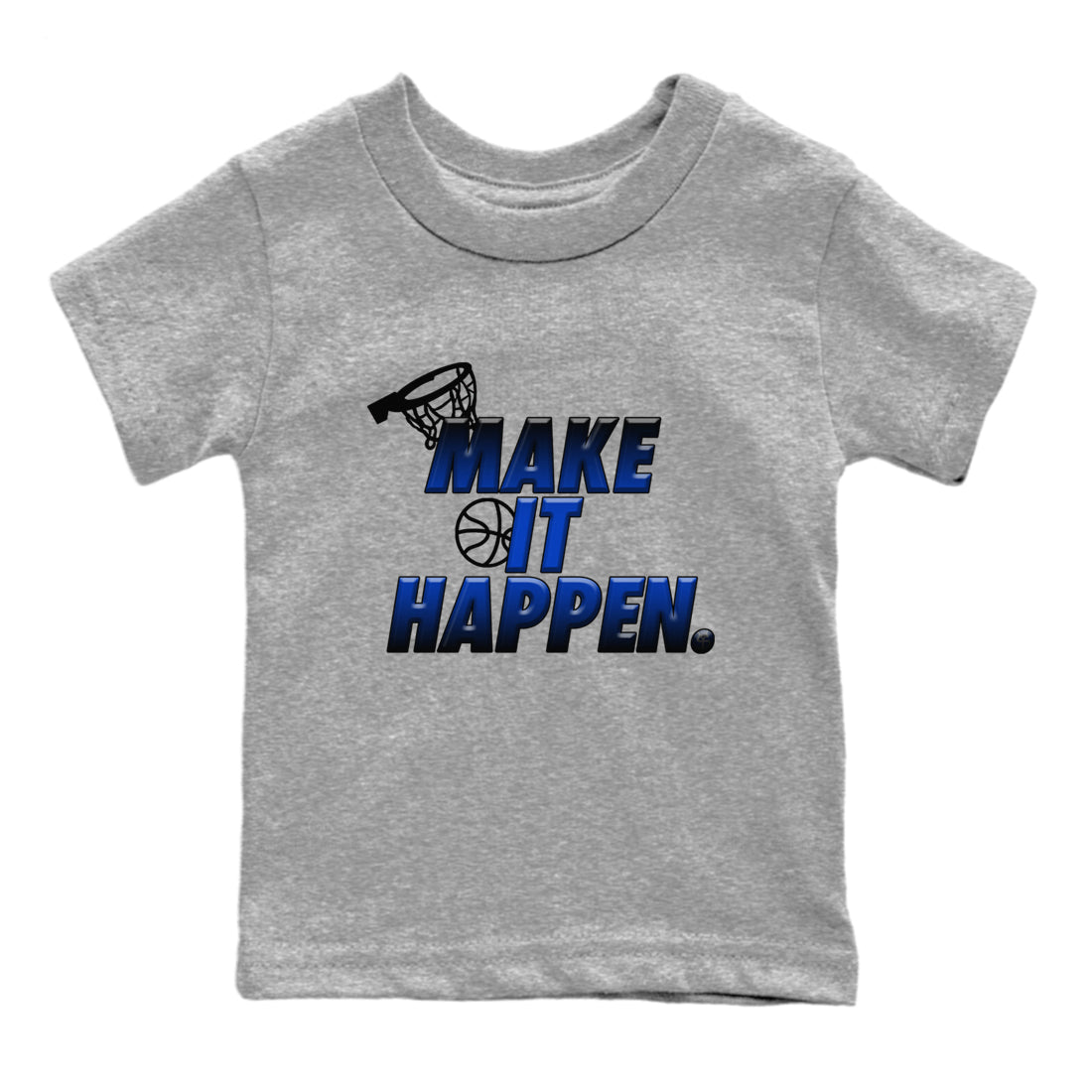 Make It Happen snkmatch Tees Kids - Air Foamposite One Royal