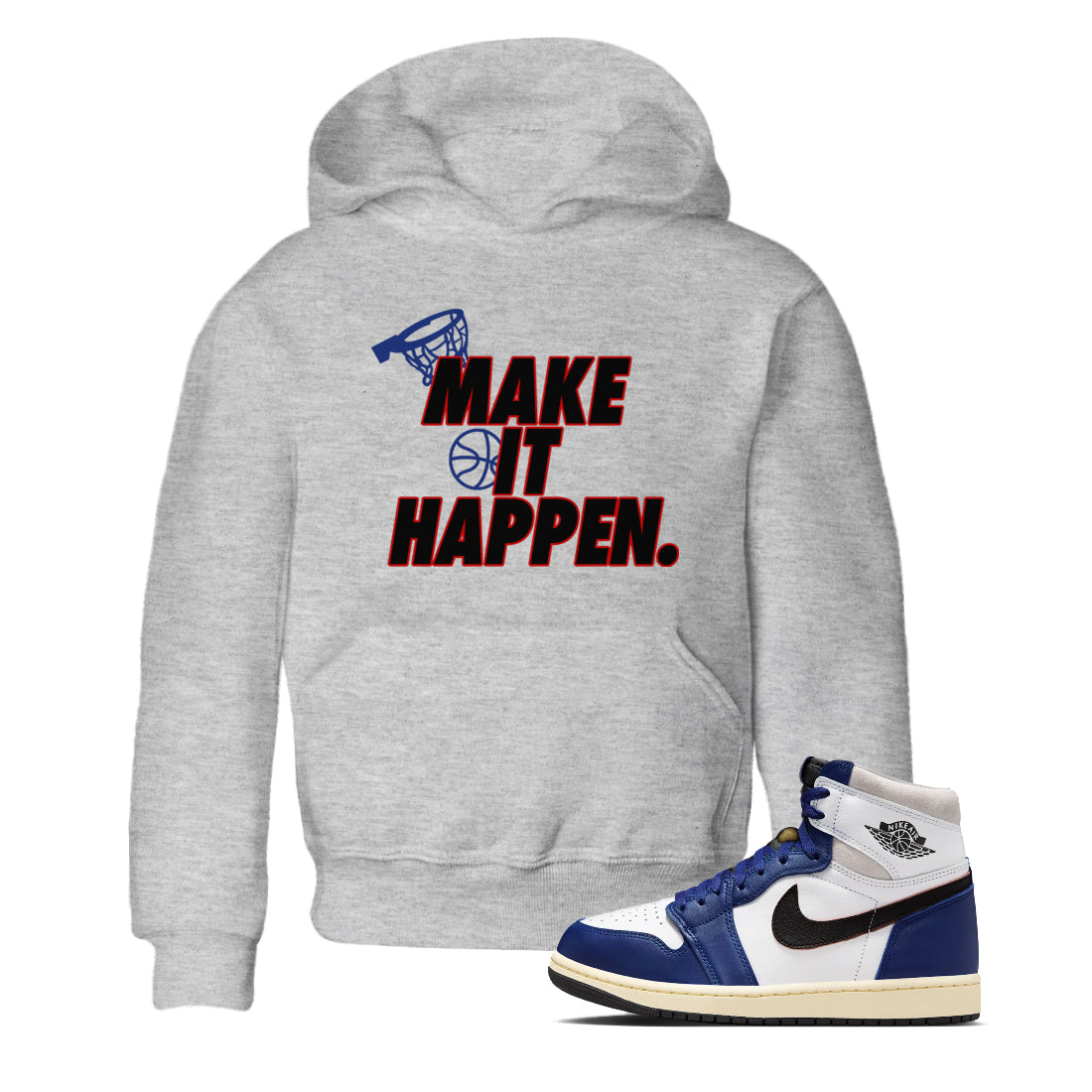 Make It Happen snkmatch Tees Kids - Air Jordan 1 Rare Air