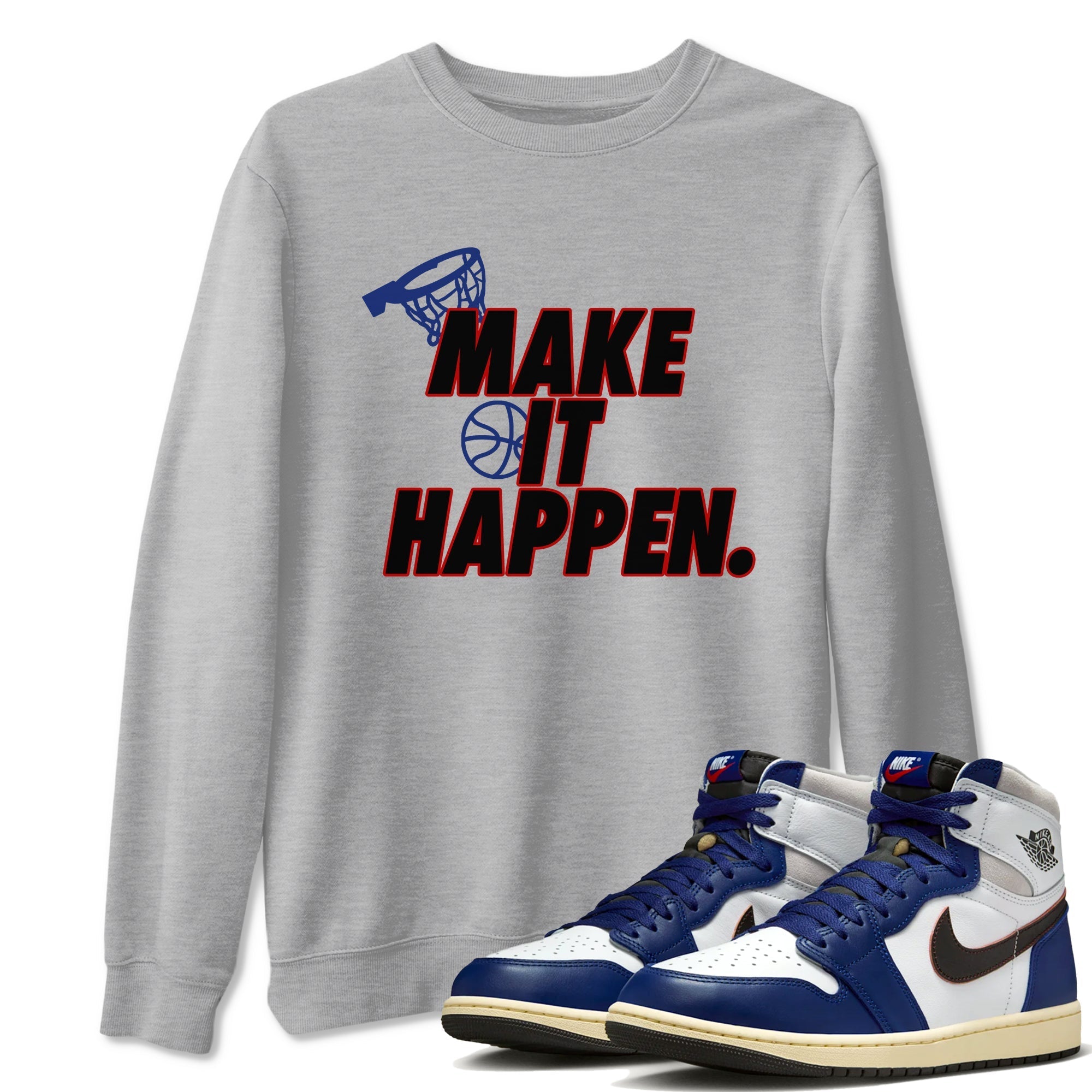 Make It Happen snkmatch Tees - Air Jordan 1 Rare Air