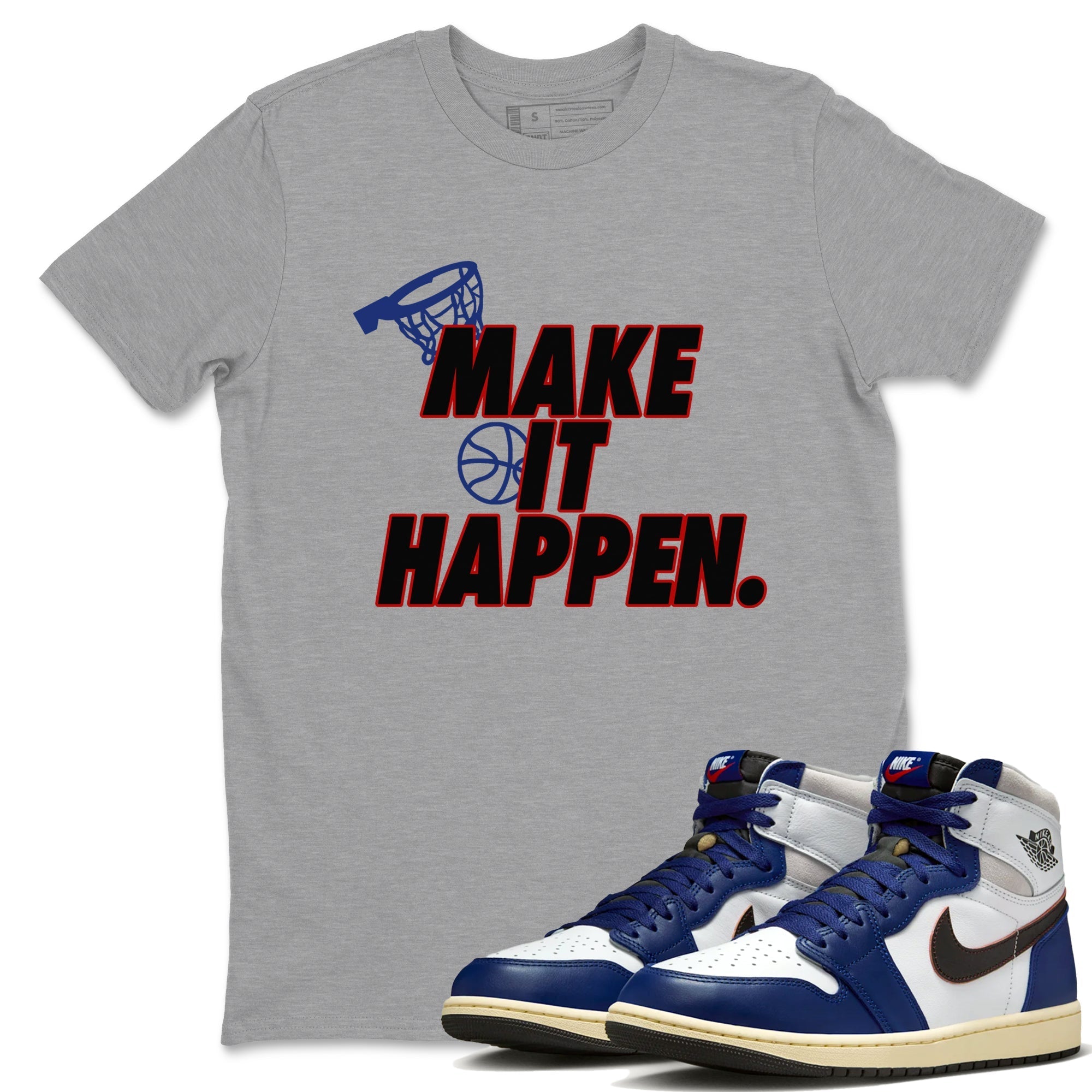 Make It Happen snkmatch Tees - Air Jordan 1 Rare Air