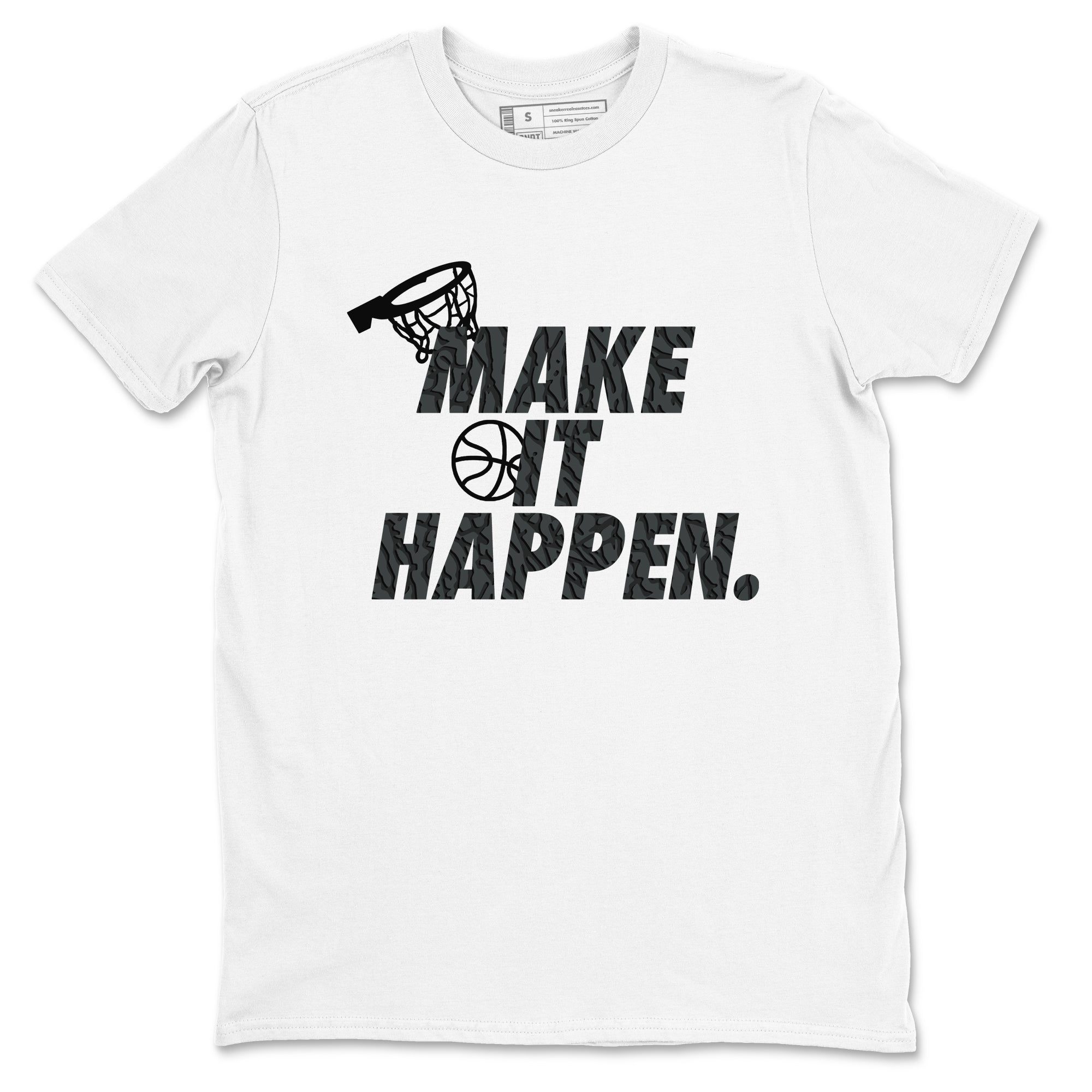 Make It Happen snkmatch Tees - Air Jordan 3 Black Cat