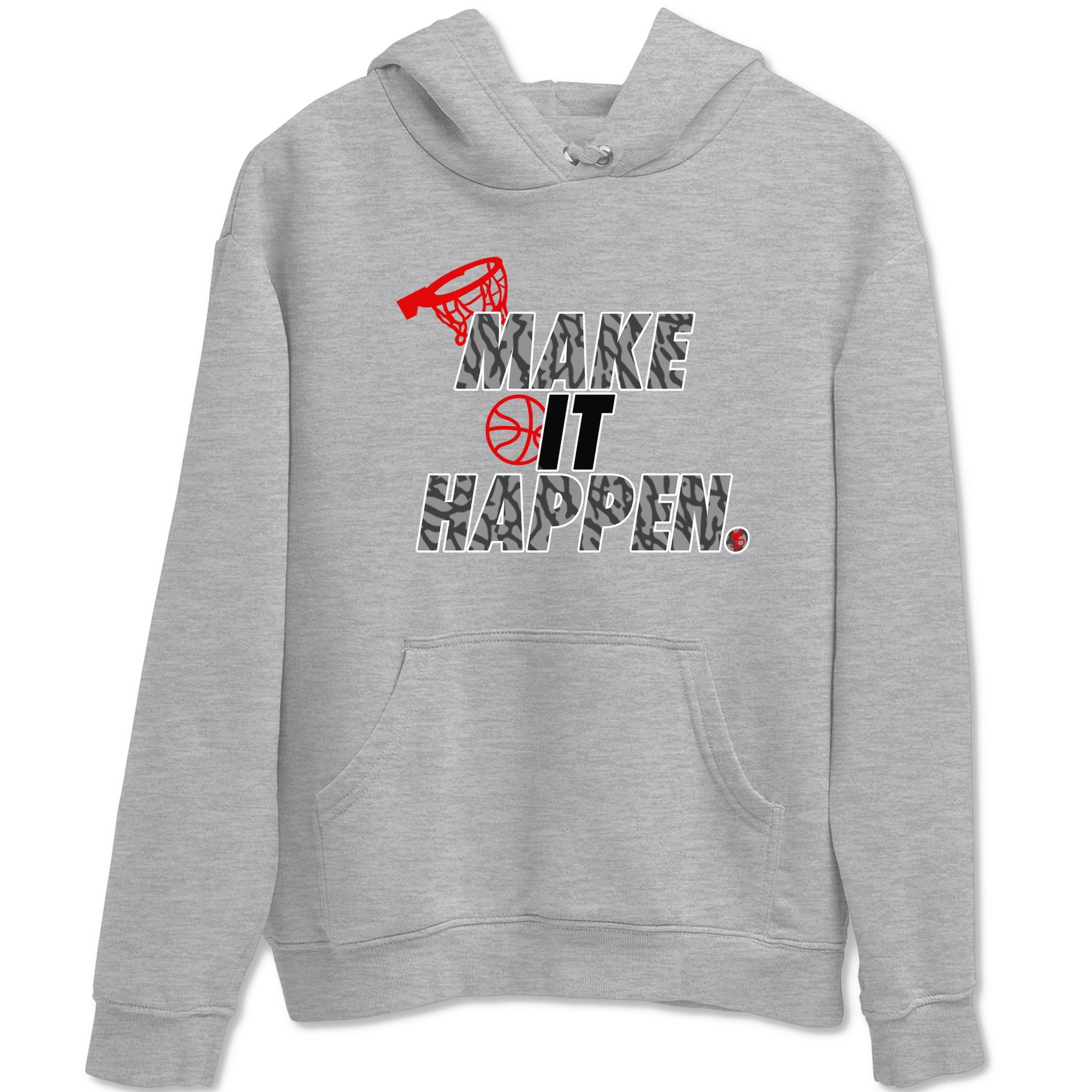 Make It Happen snkmatch Tees - Air Jordan 3 Black Cement