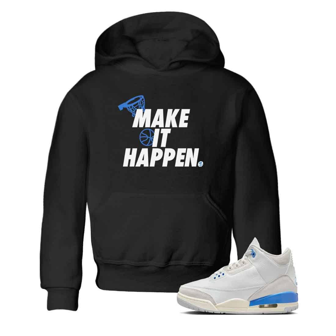 Make It Happen snkmatch Tees Kids - Air Jordan 3 Lucky Shorts