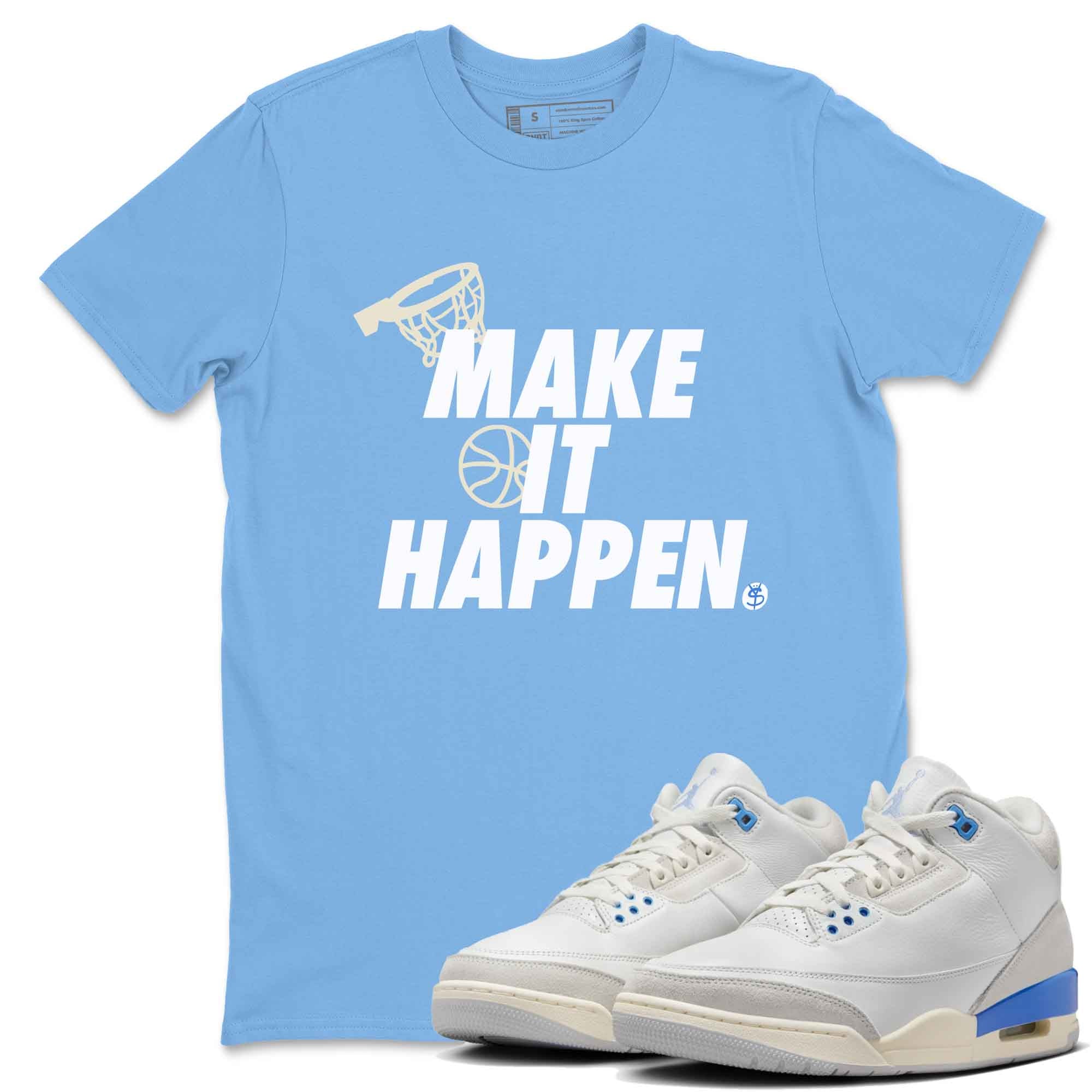 Make It Happen snkmatch Tees - Air Jordan 3 Lucky Shorts