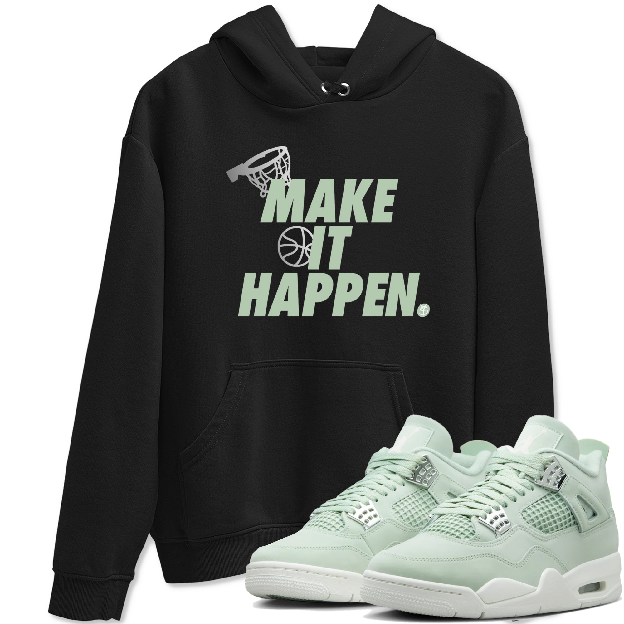 Make It Happen snkmatch Tees - Air Jordan 4 Abundance