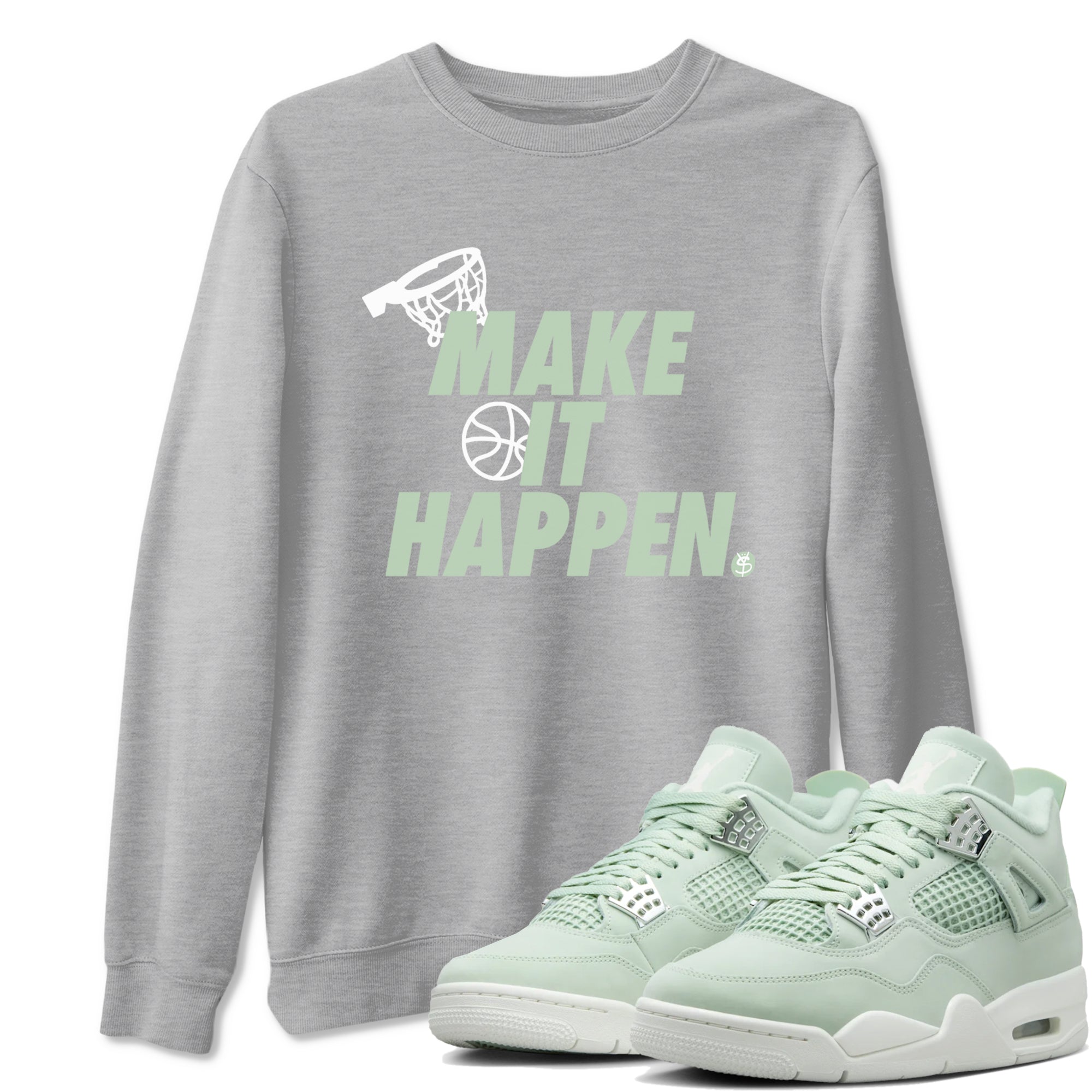 Make It Happen snkmatch Tees - Air Jordan 4 Abundance