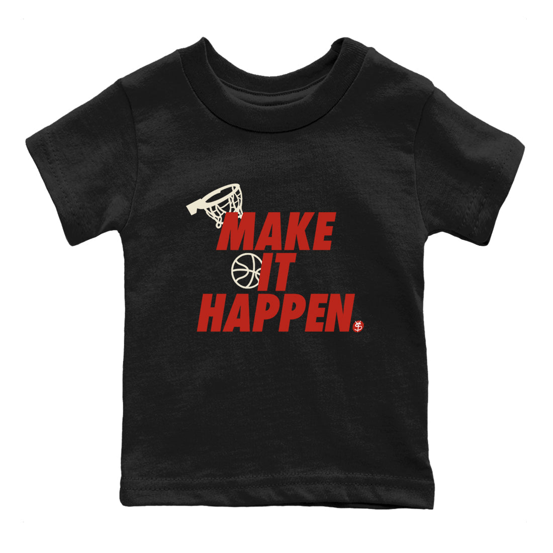 Make It Happen snkmatch Tees Kids - Air Jordan 4 Brick By Brick