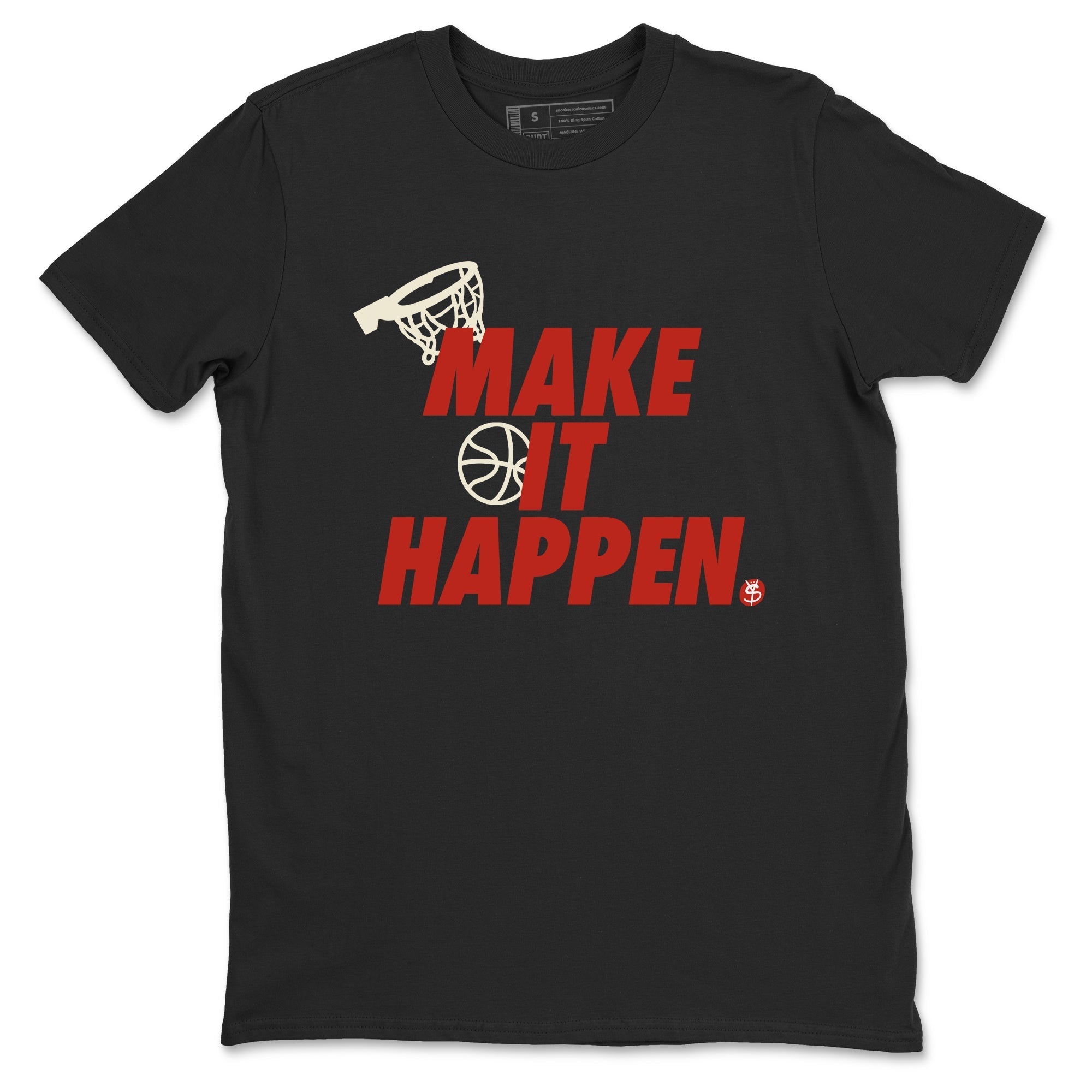 Make It Happen snkmatch Tees - Air Jordan 4 Brick By Brick