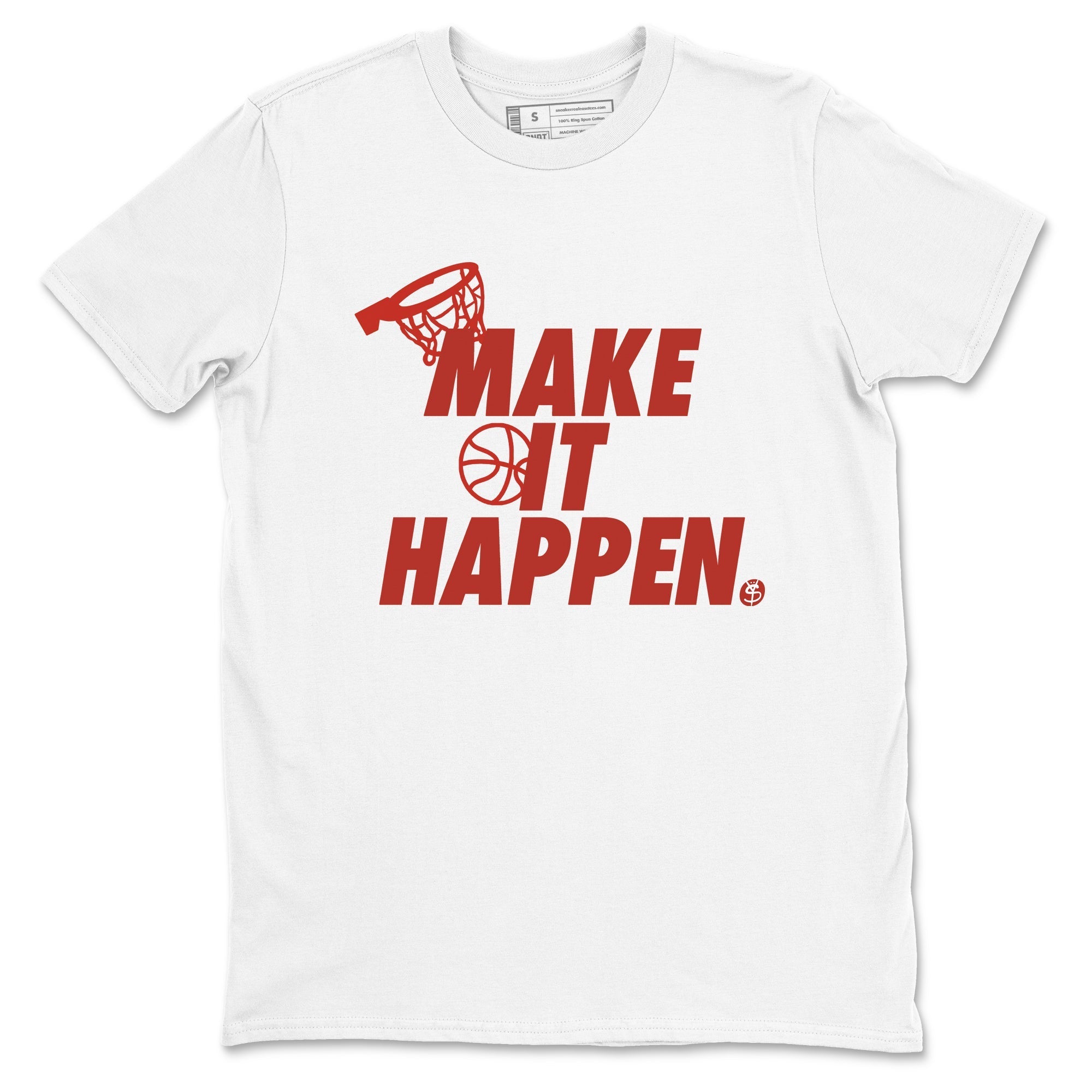Make It Happen snkmatch Tees - Air Jordan 4 Brick By Brick