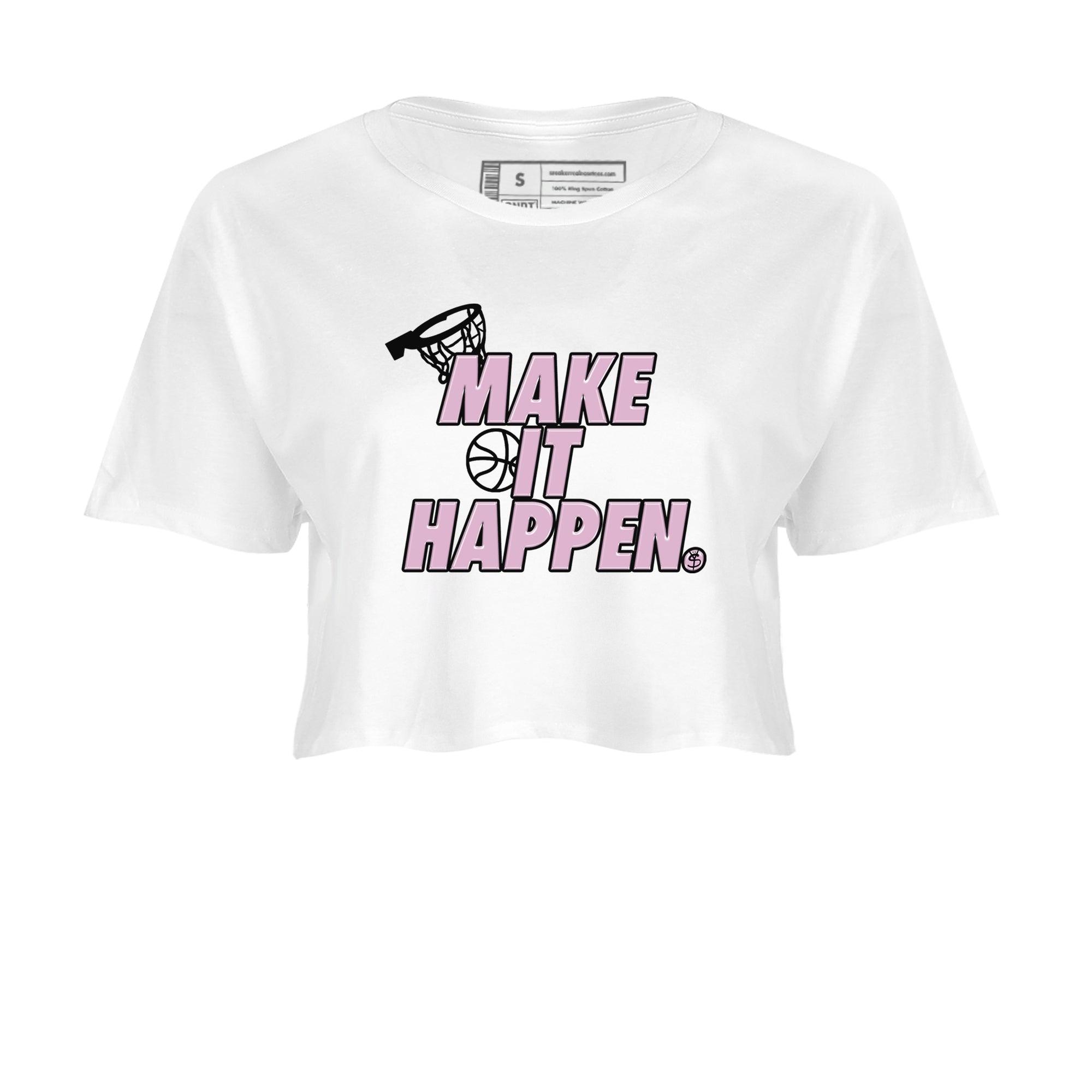 Make It Happen snkmatch Women's Top - Air Jordan 4 Orchid