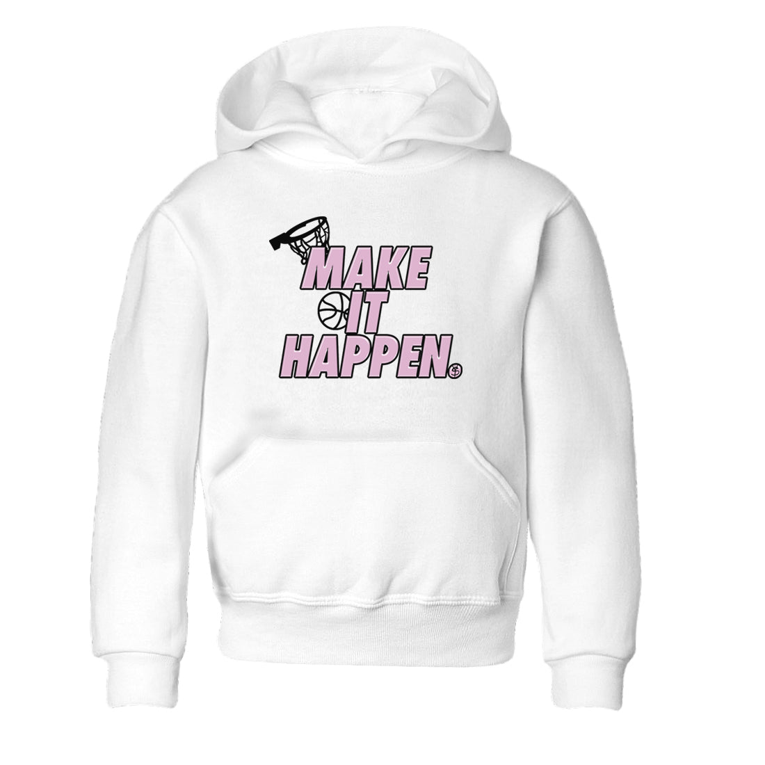 Make It Happen snkmatch Tees Kids - Air Jordan 4 Orchid