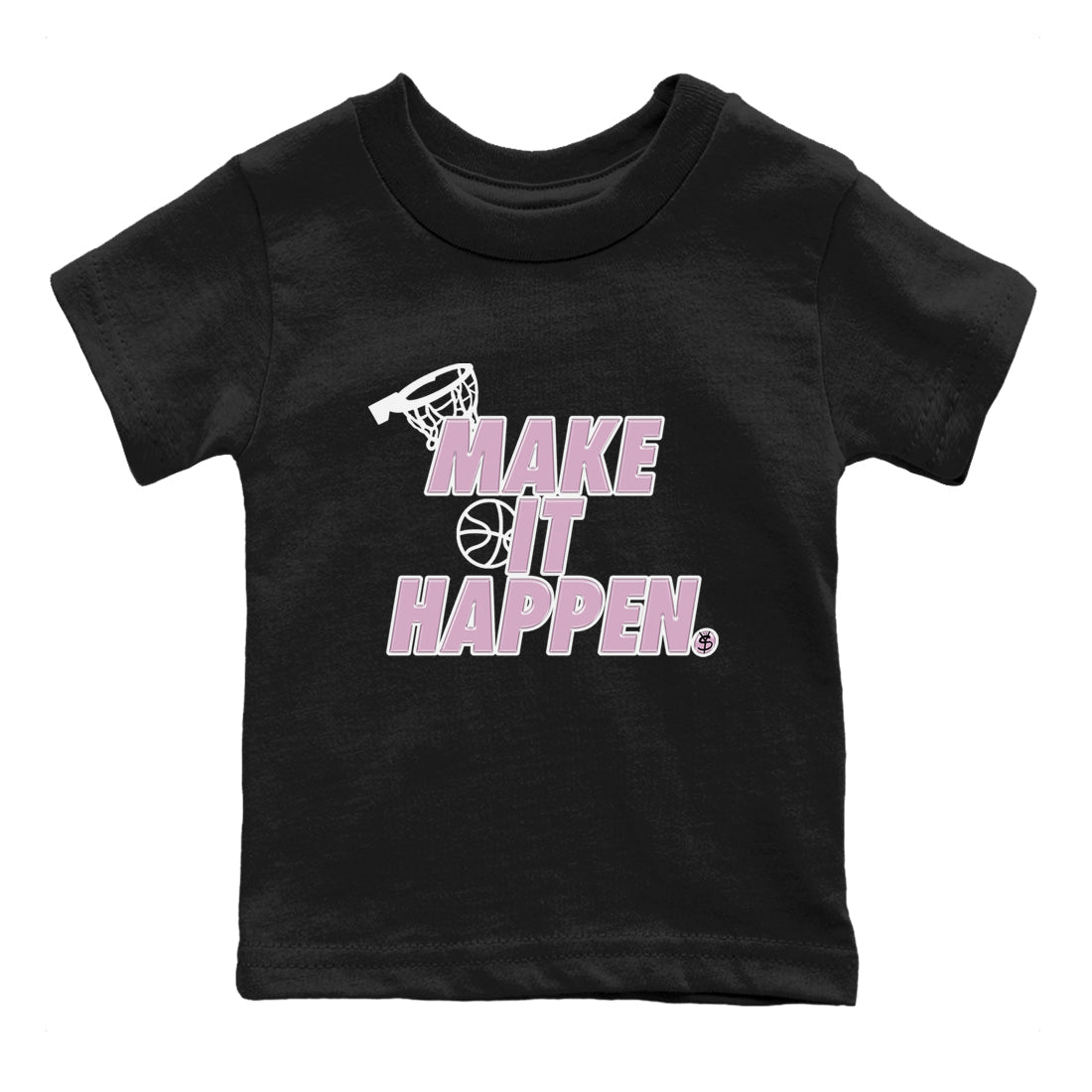 Make It Happen snkmatch Tees Kids - Air Jordan 4 Orchid