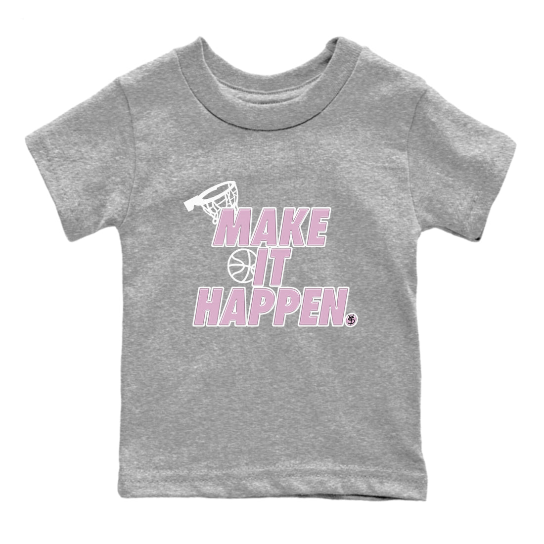 Make It Happen snkmatch Tees Kids - Air Jordan 4 Orchid