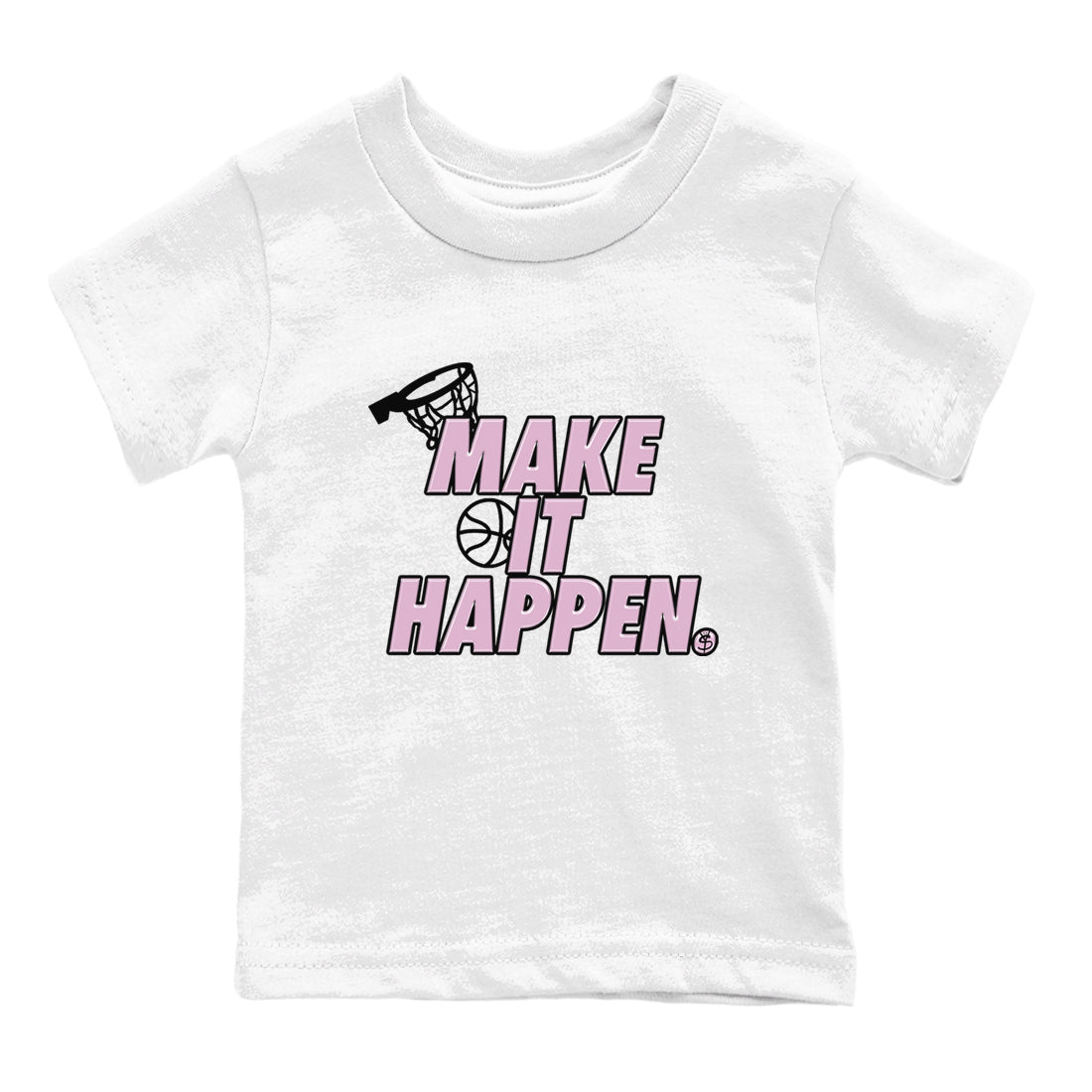 Make It Happen snkmatch Tees Kids - Air Jordan 4 Orchid