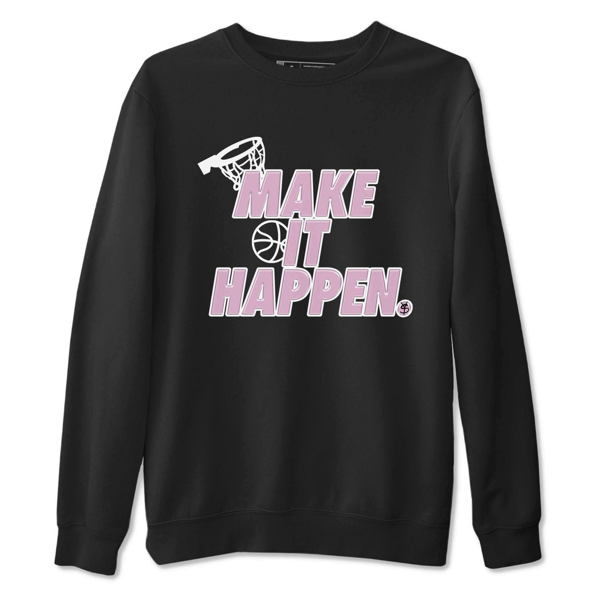 Make It Happen snkmatch Tees - Air Jordan 4 Orchid