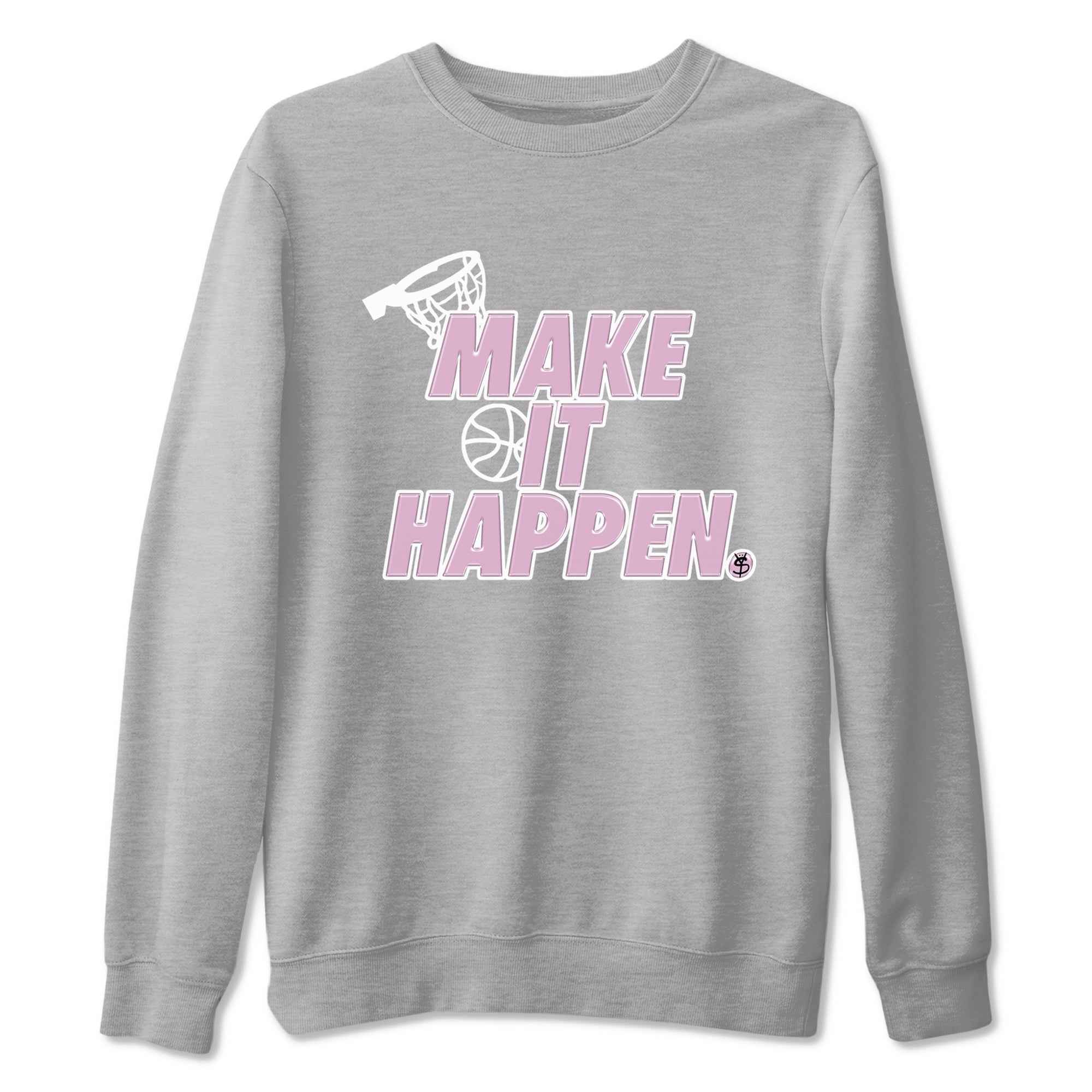 Make It Happen snkmatch Tees - Air Jordan 4 Orchid
