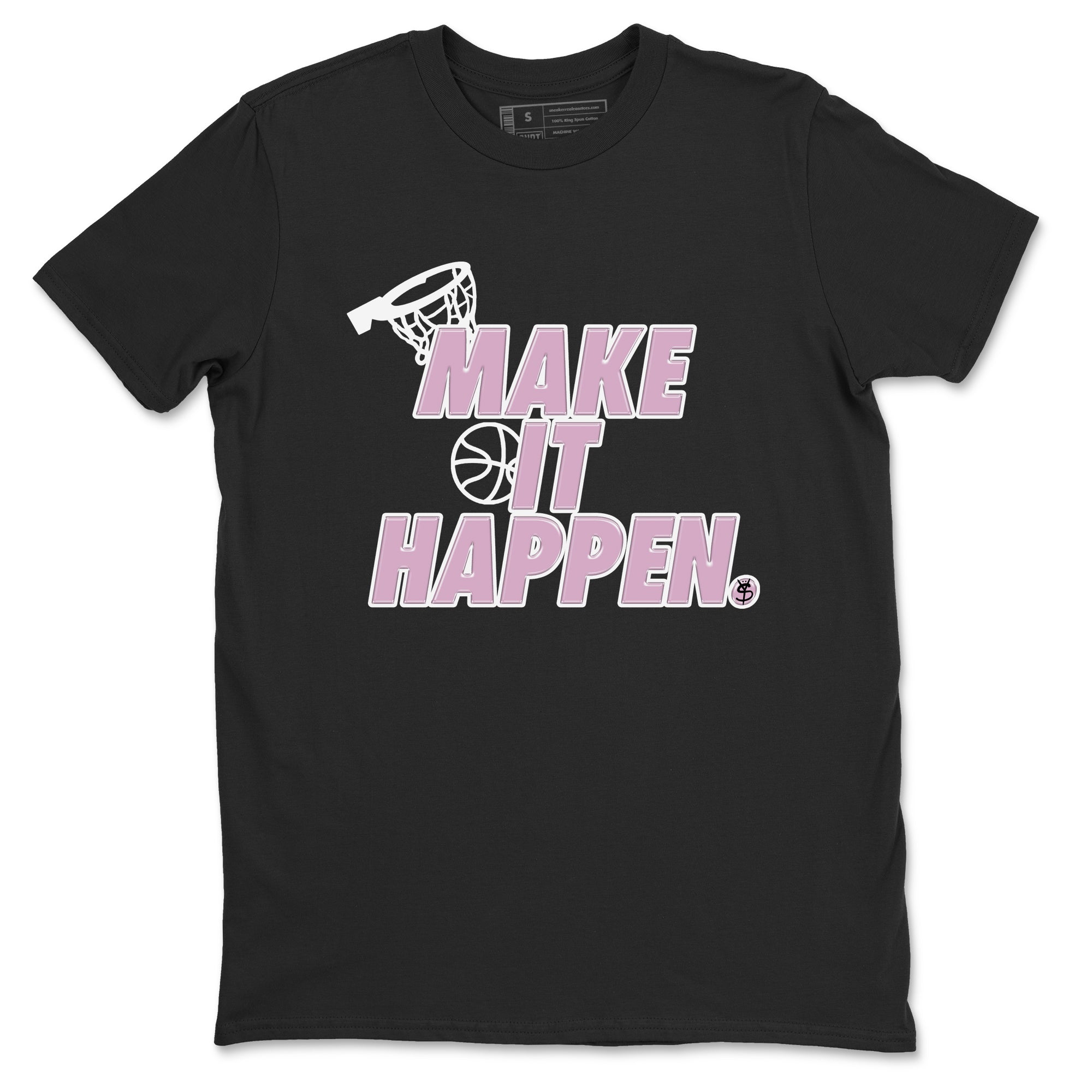 Make It Happen snkmatch Tees - Air Jordan 4 Orchid