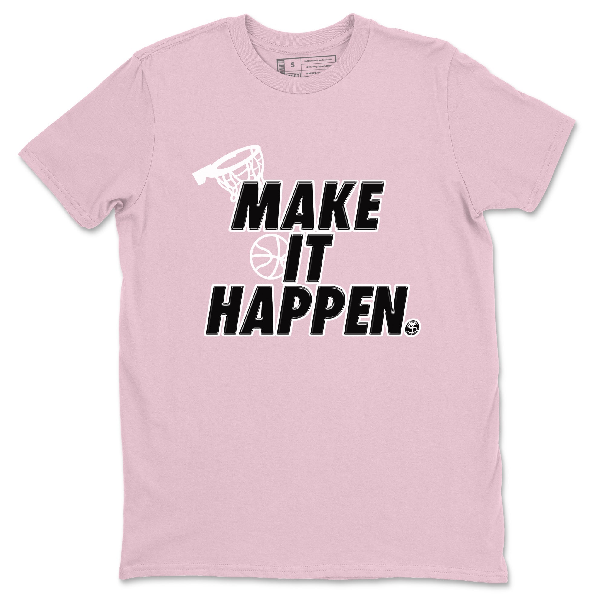 Make It Happen snkmatch Tees - Air Jordan 4 Orchid