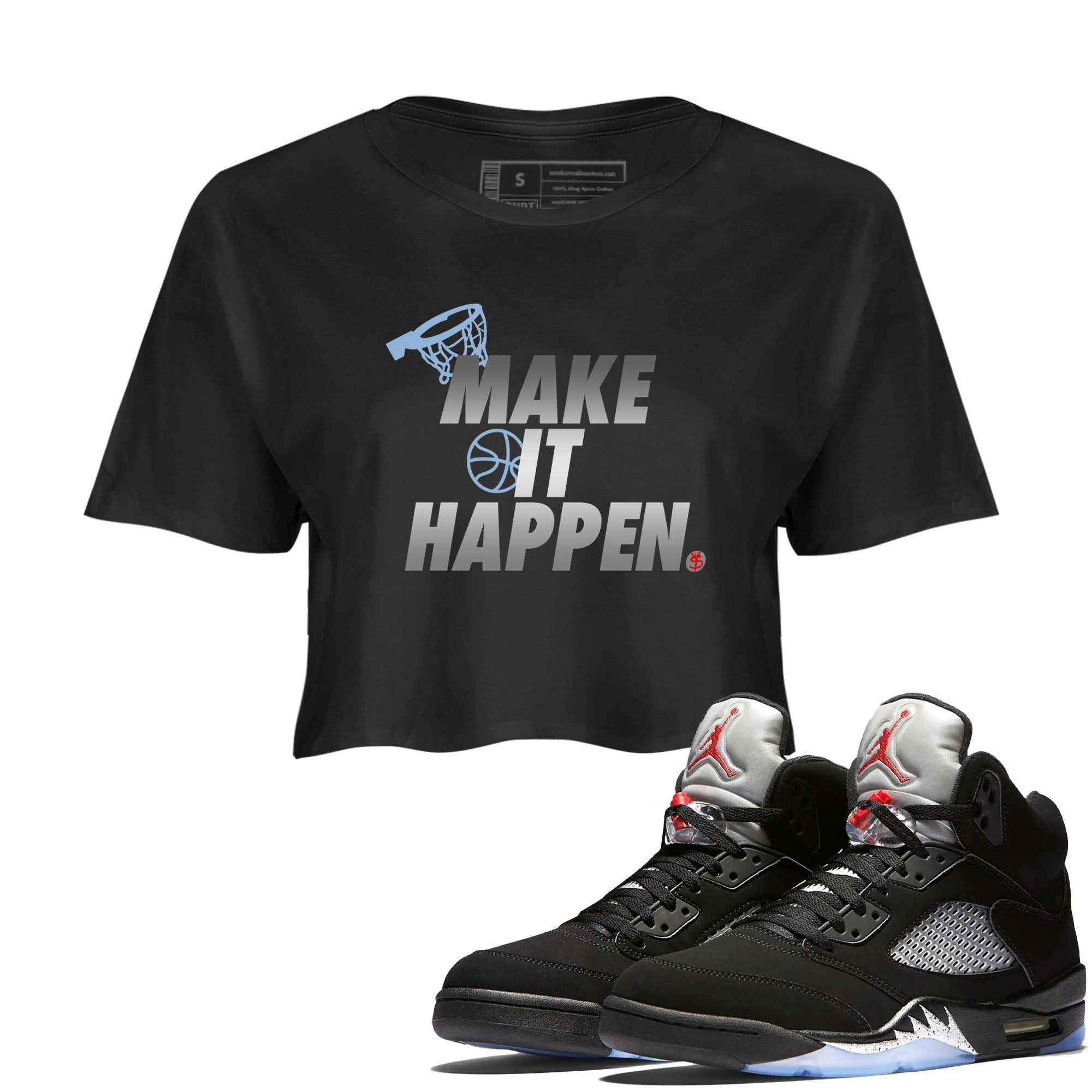 Make It Happen snkmatch Women's Top - Air Jordan 5 Reimagined