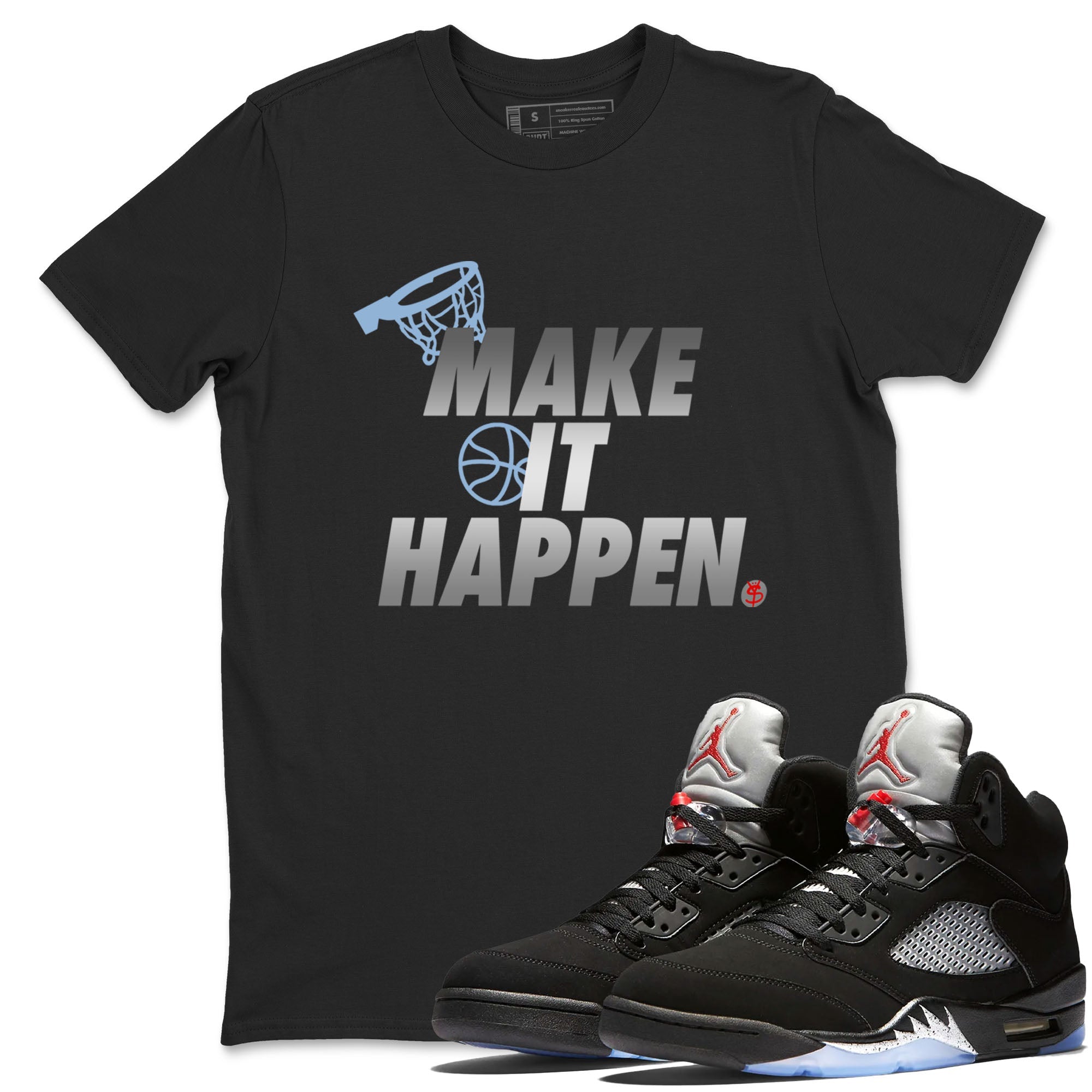 Make It Happen snkmatch Tees - Air Jordan 5 Reimagined