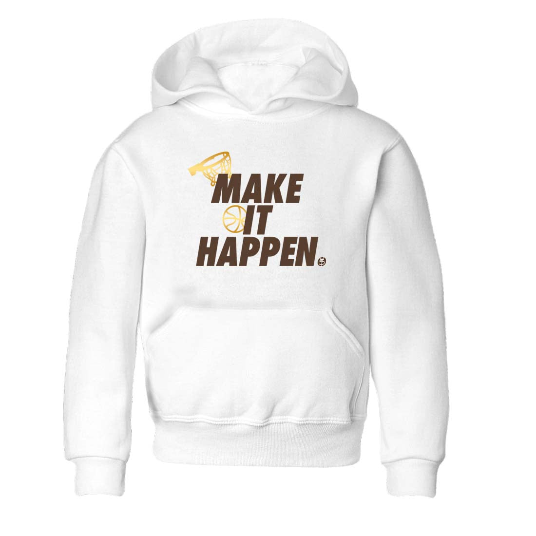 Make It Happen snkmatch Tees Kids - Air Jordan 5 Golden Ticket