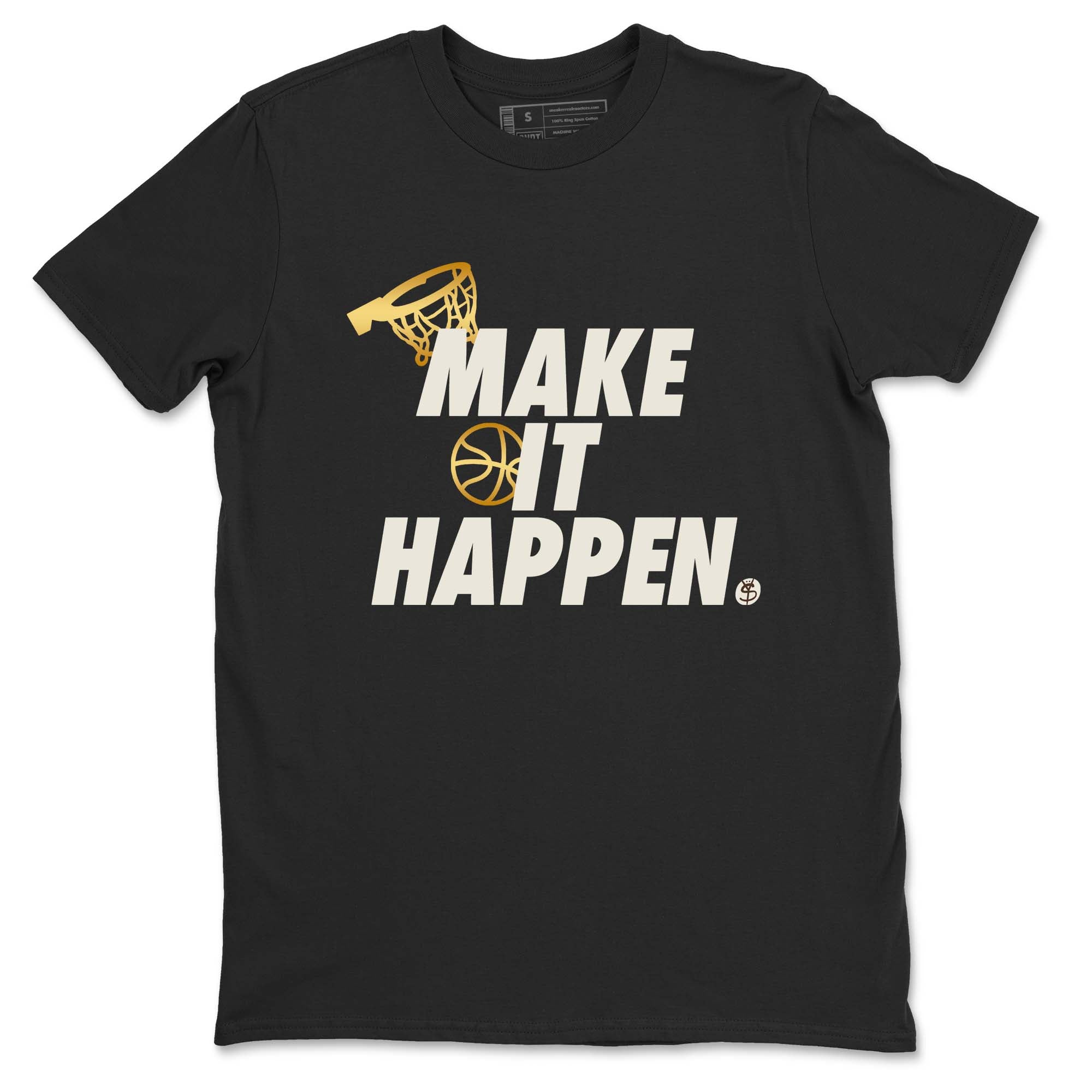 Make It Happen snkmatch Tees - Air Jordan 5 Golden Ticket