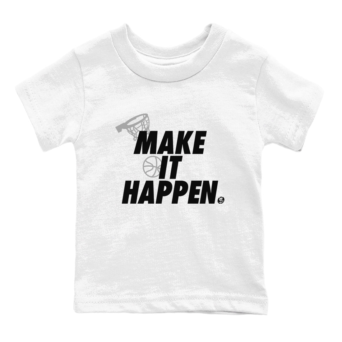 Make It Happen snkmatch Tees Kids - Air Jordan 5 White Black