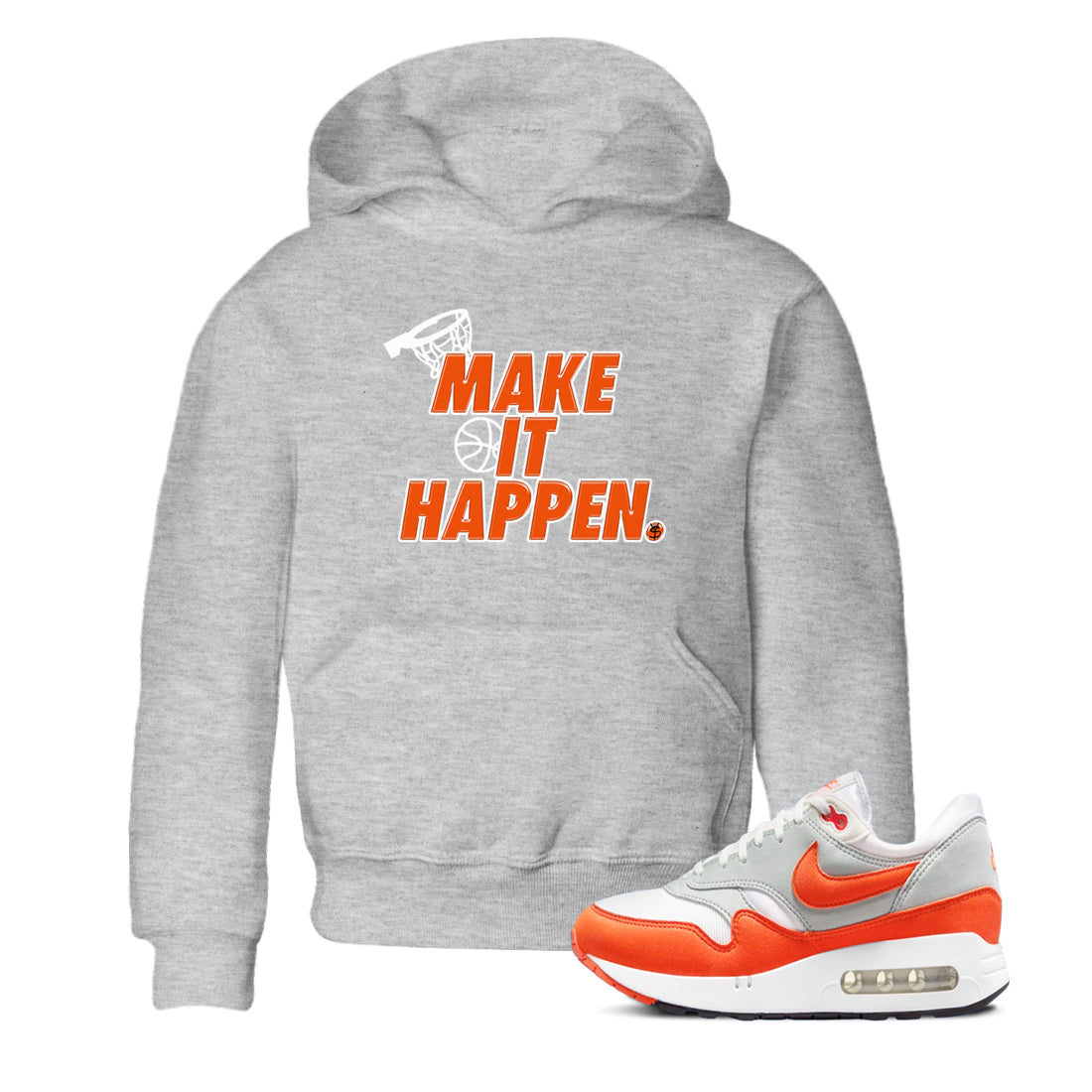 Make It Happen snkmatch Tees Kids - Air Max 1 Cosmic Clay
