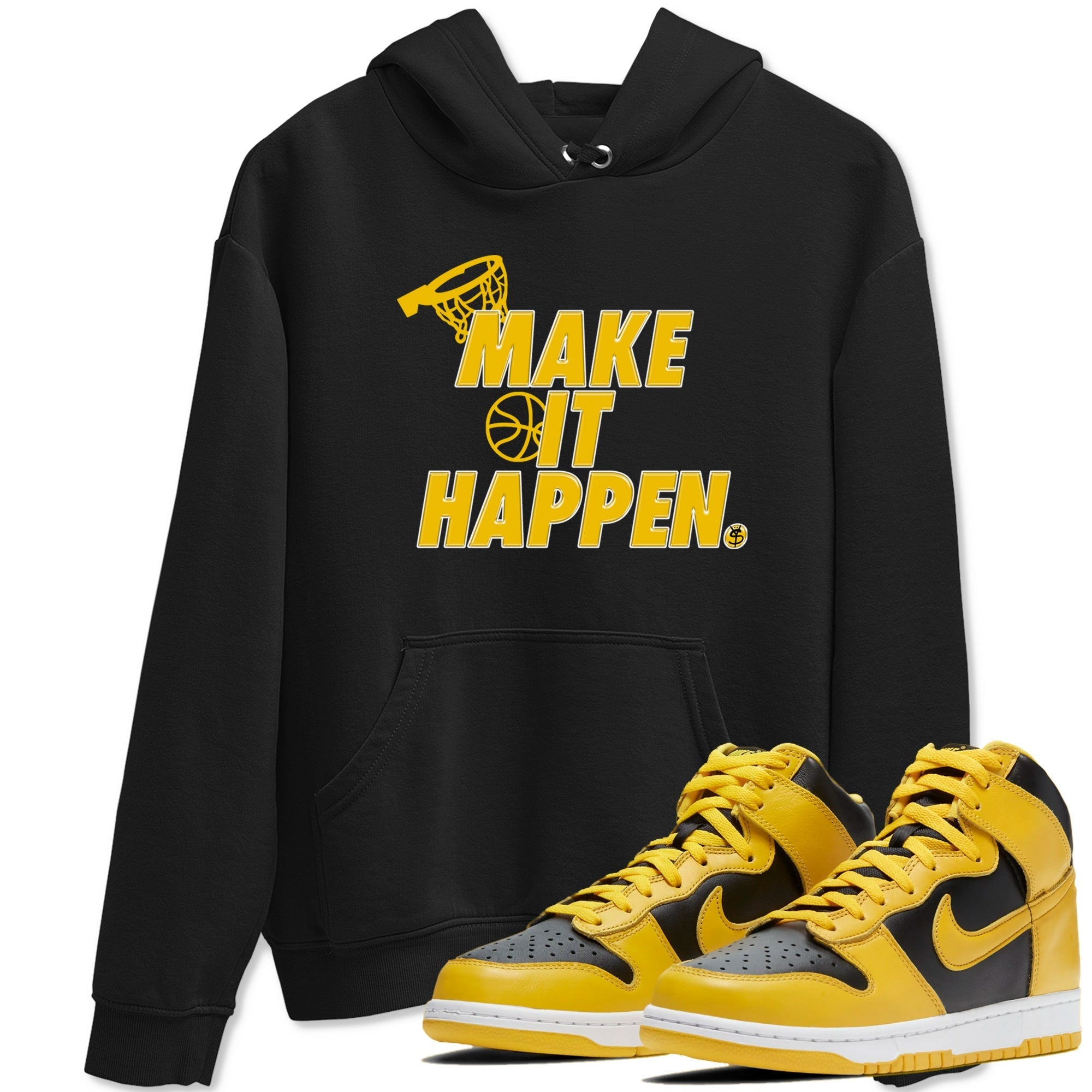 Make It Happen snkmatch Tees - Dunk High Pollen