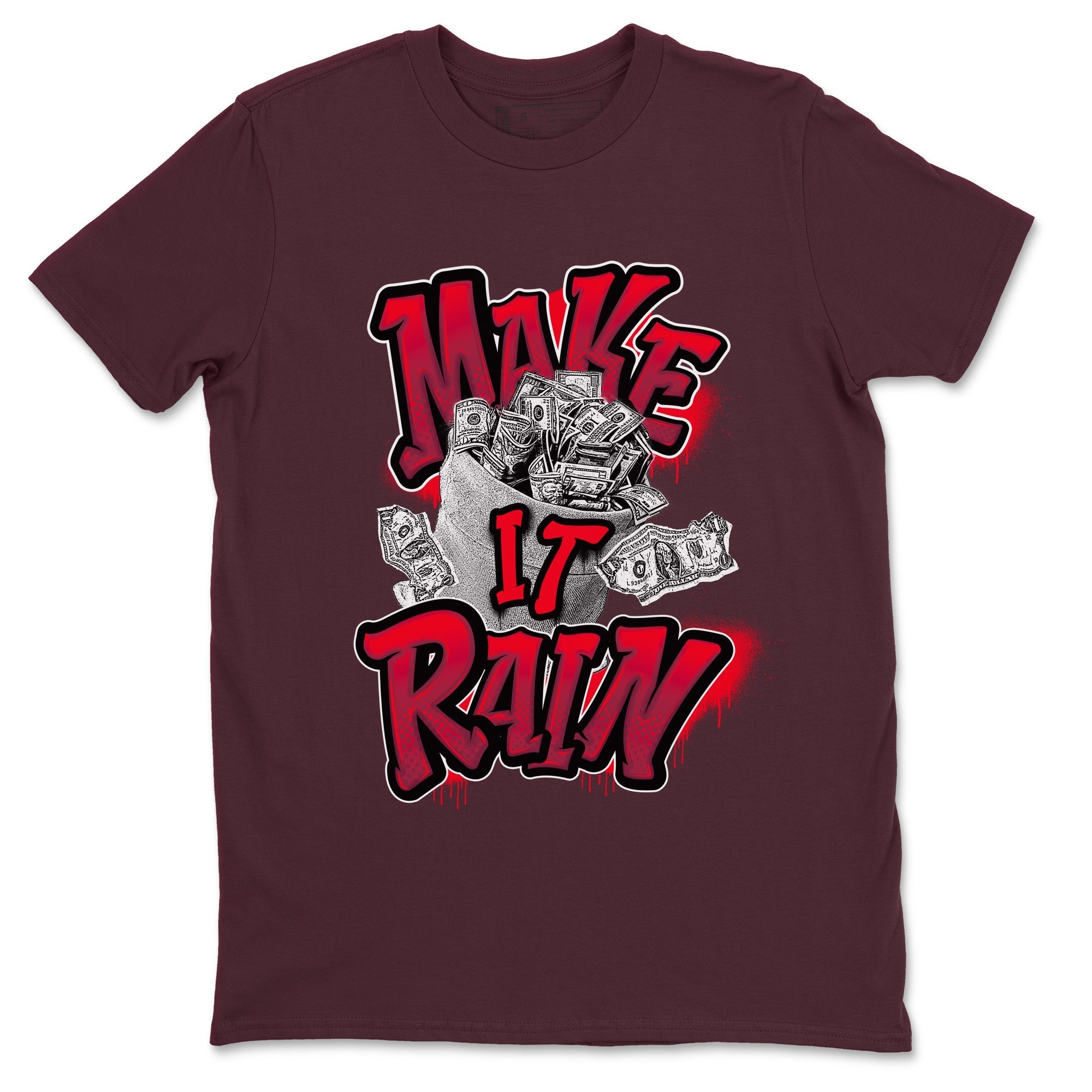 Make It Rain Money snkmatch Tees - Air Force 1 Layers Of Love