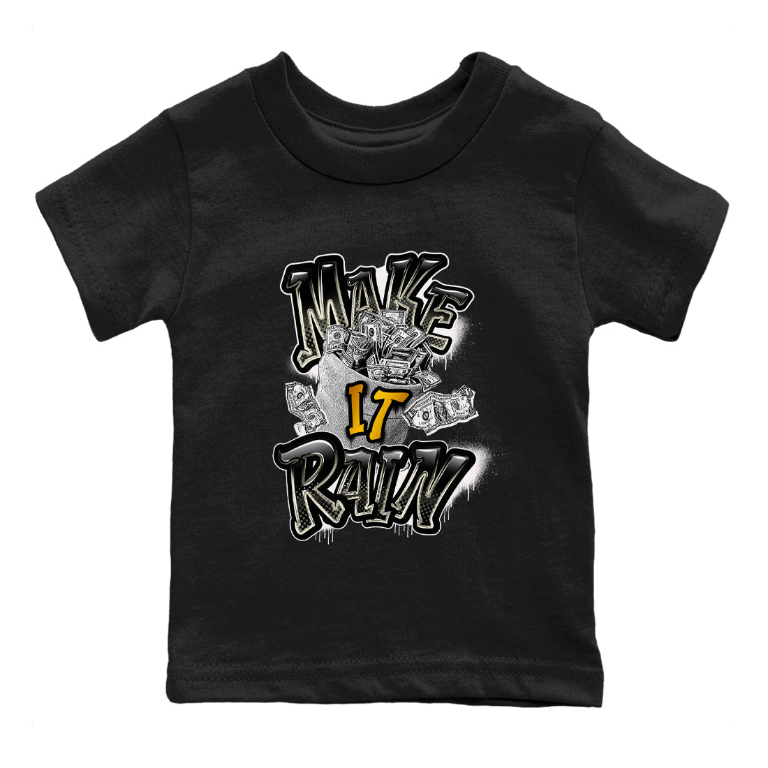 Make It Rain Money snkmatch Tees Kids - Air Jordan 11 Gratitude